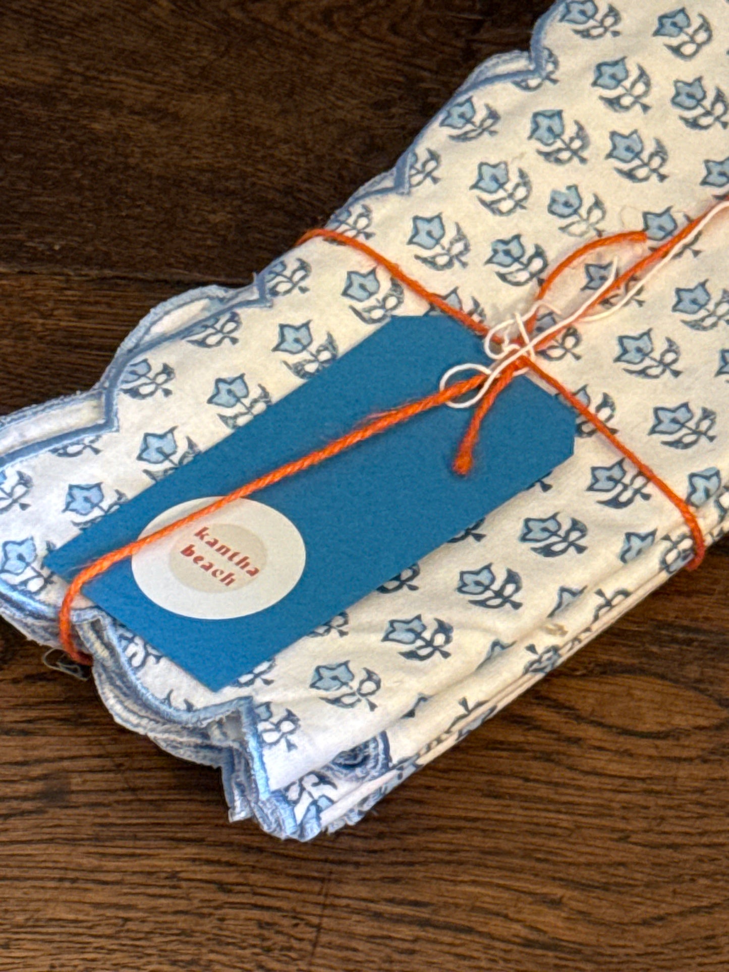 Sprig Blue Napkins ~ Table Linen