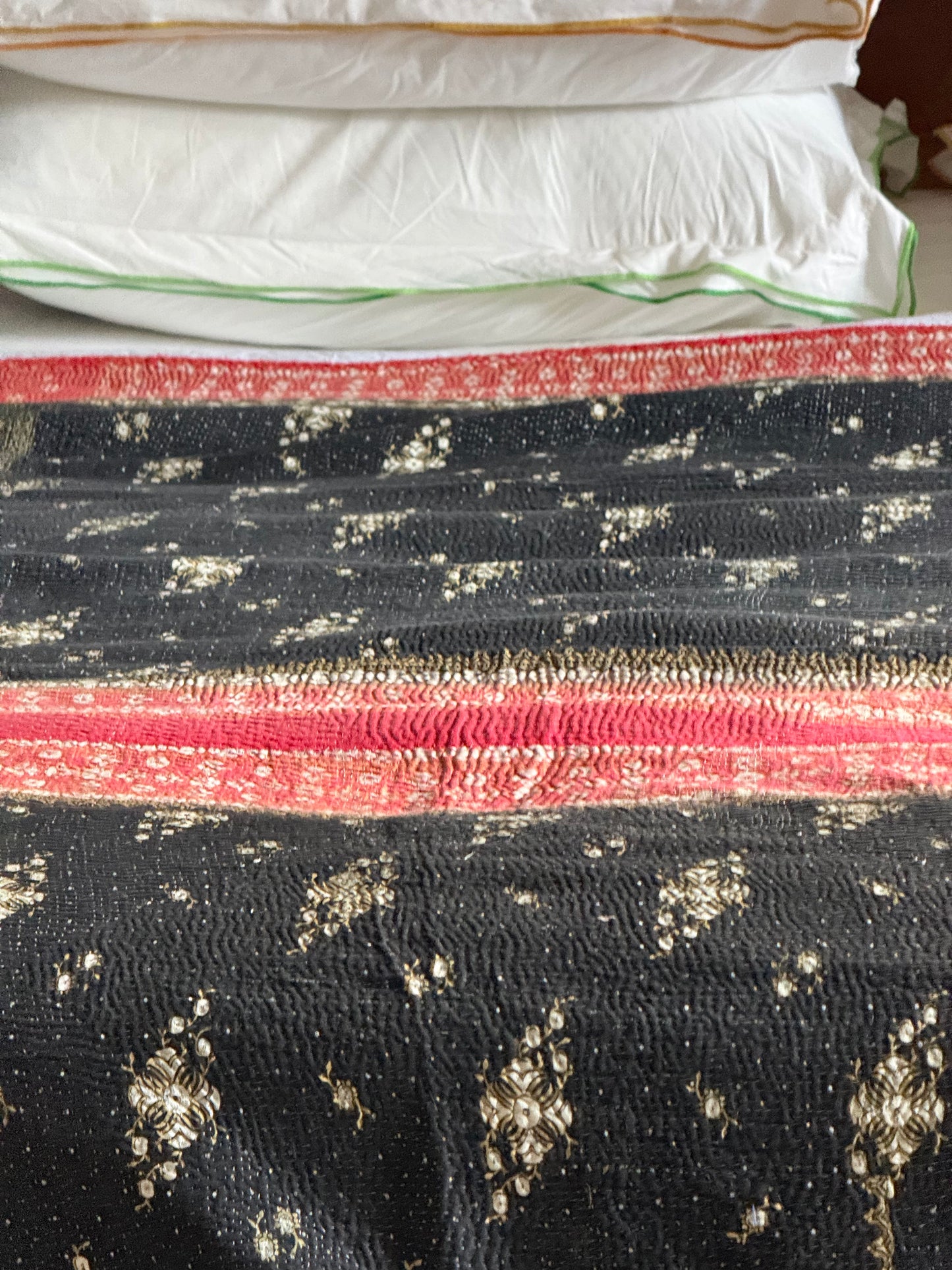 Kantha Quilt ~ Claudine