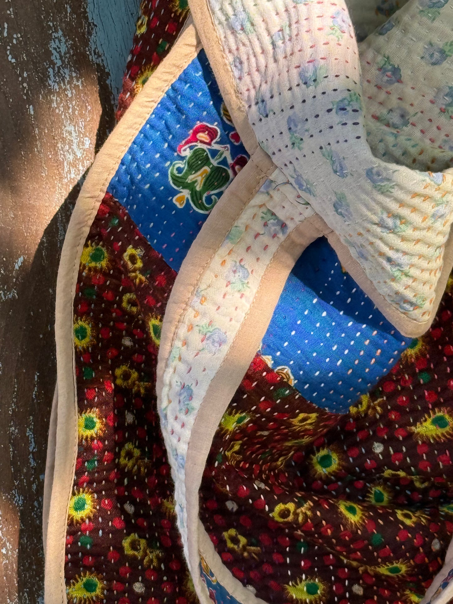 Tote Bags ~ Vintage Kantha