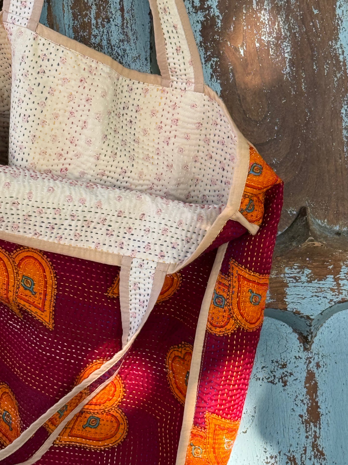 Tote Bags ~ Vintage Kantha
