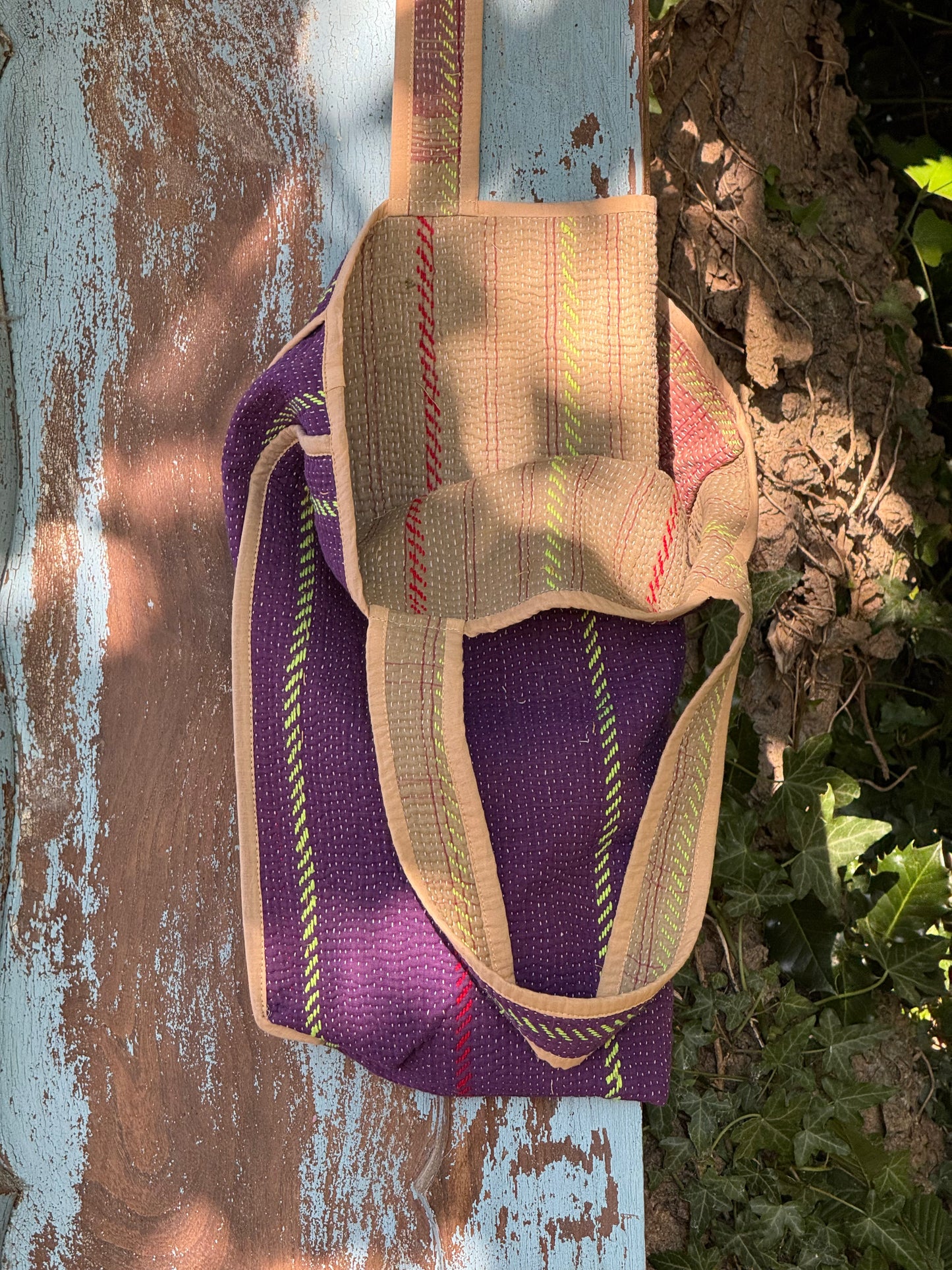 Tote Bags ~ Vintage Kantha