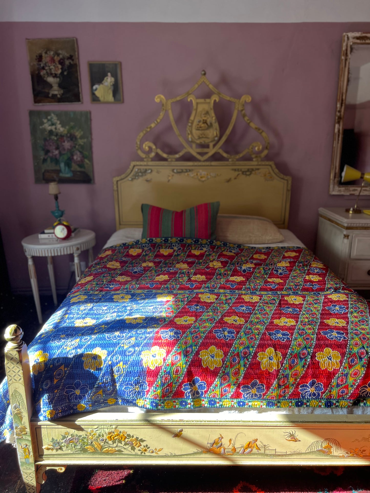 Kantha Quilt ~ Carmella