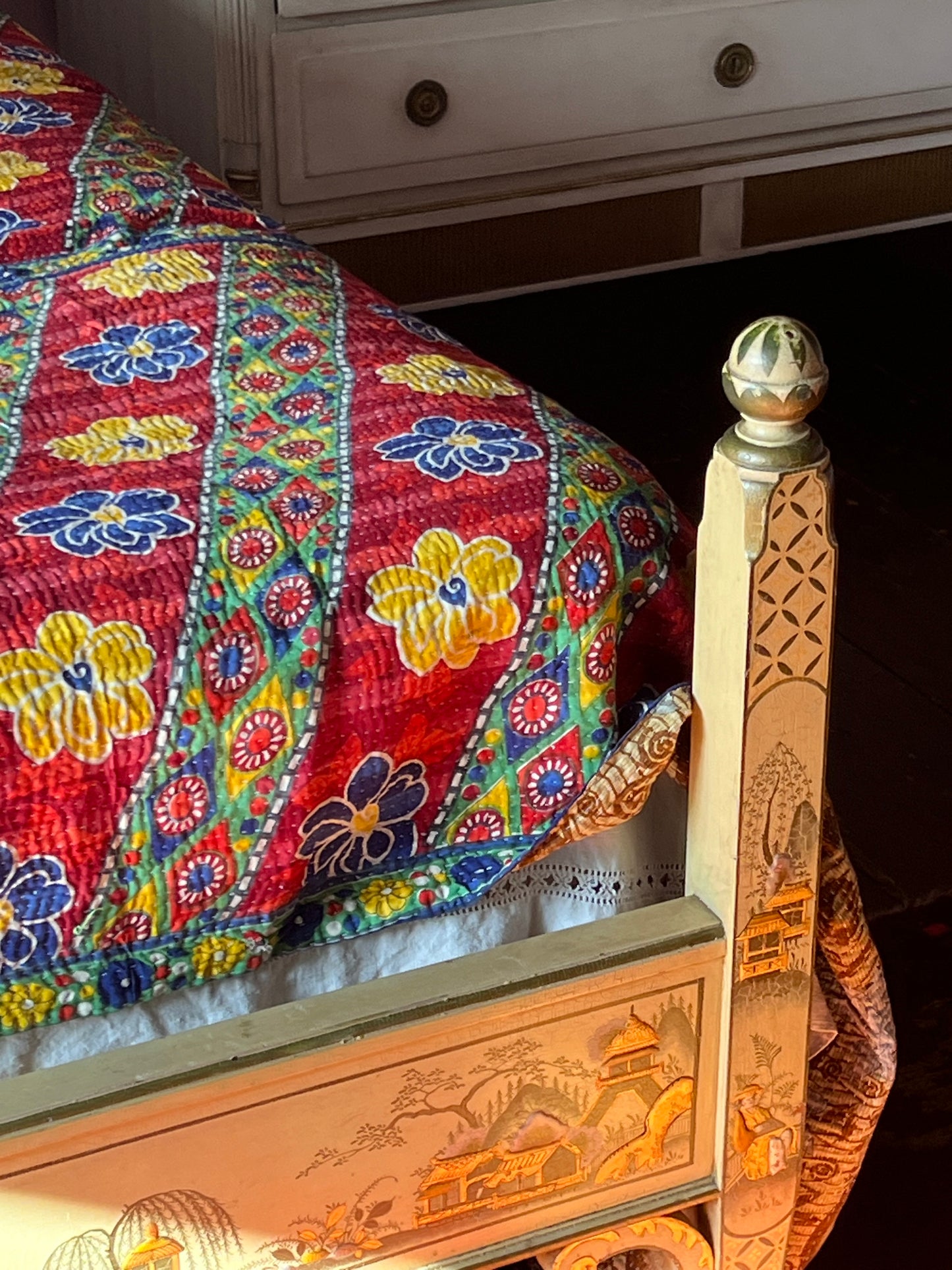 Kantha Quilt ~ Carmella