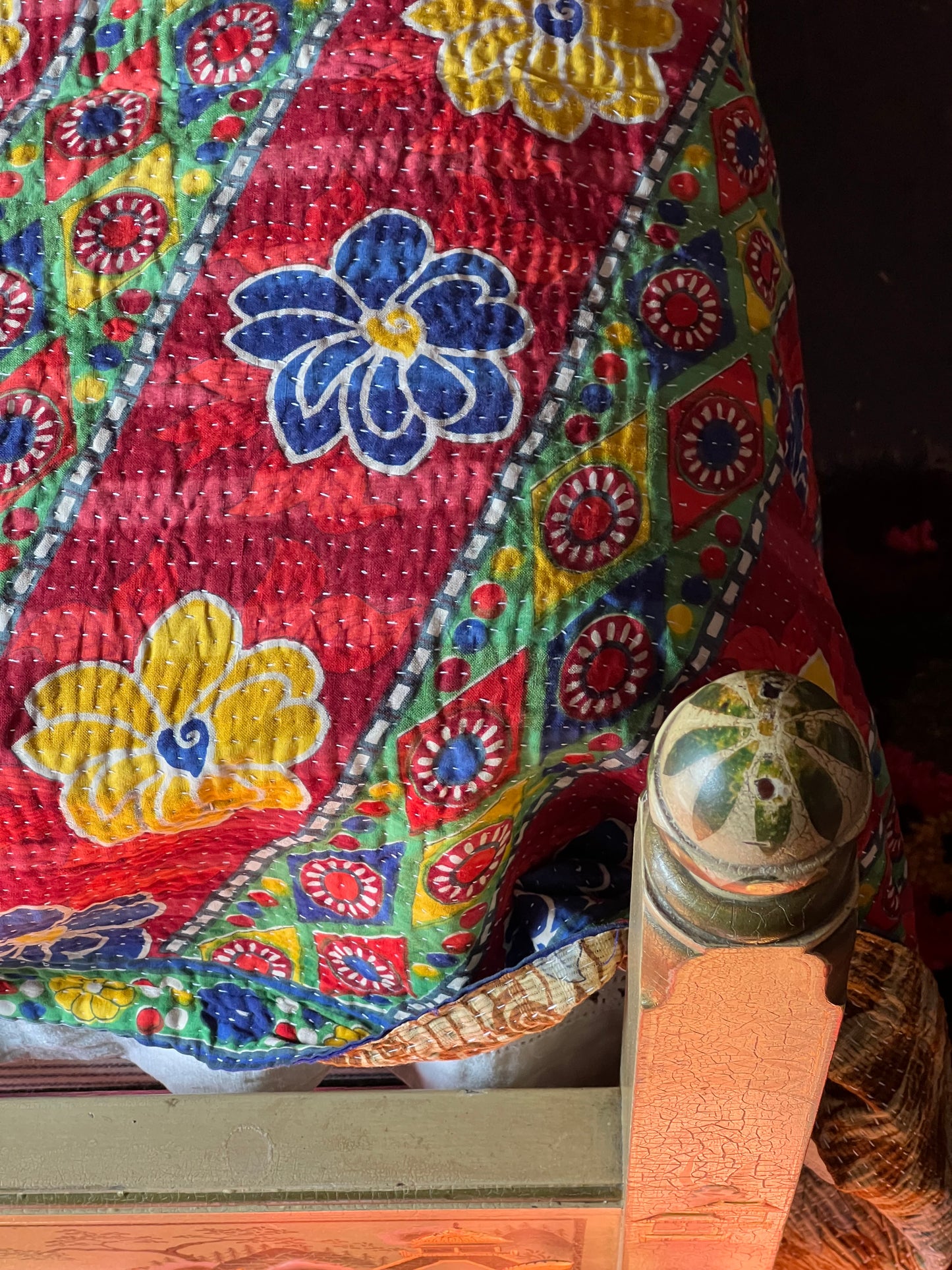 Kantha Quilt ~ Carmella