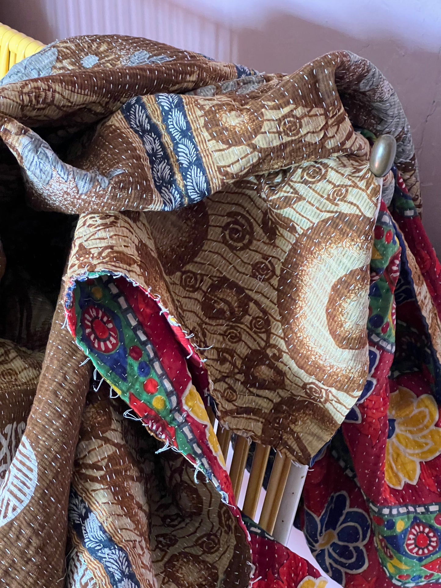 Kantha Quilt ~ Carmella