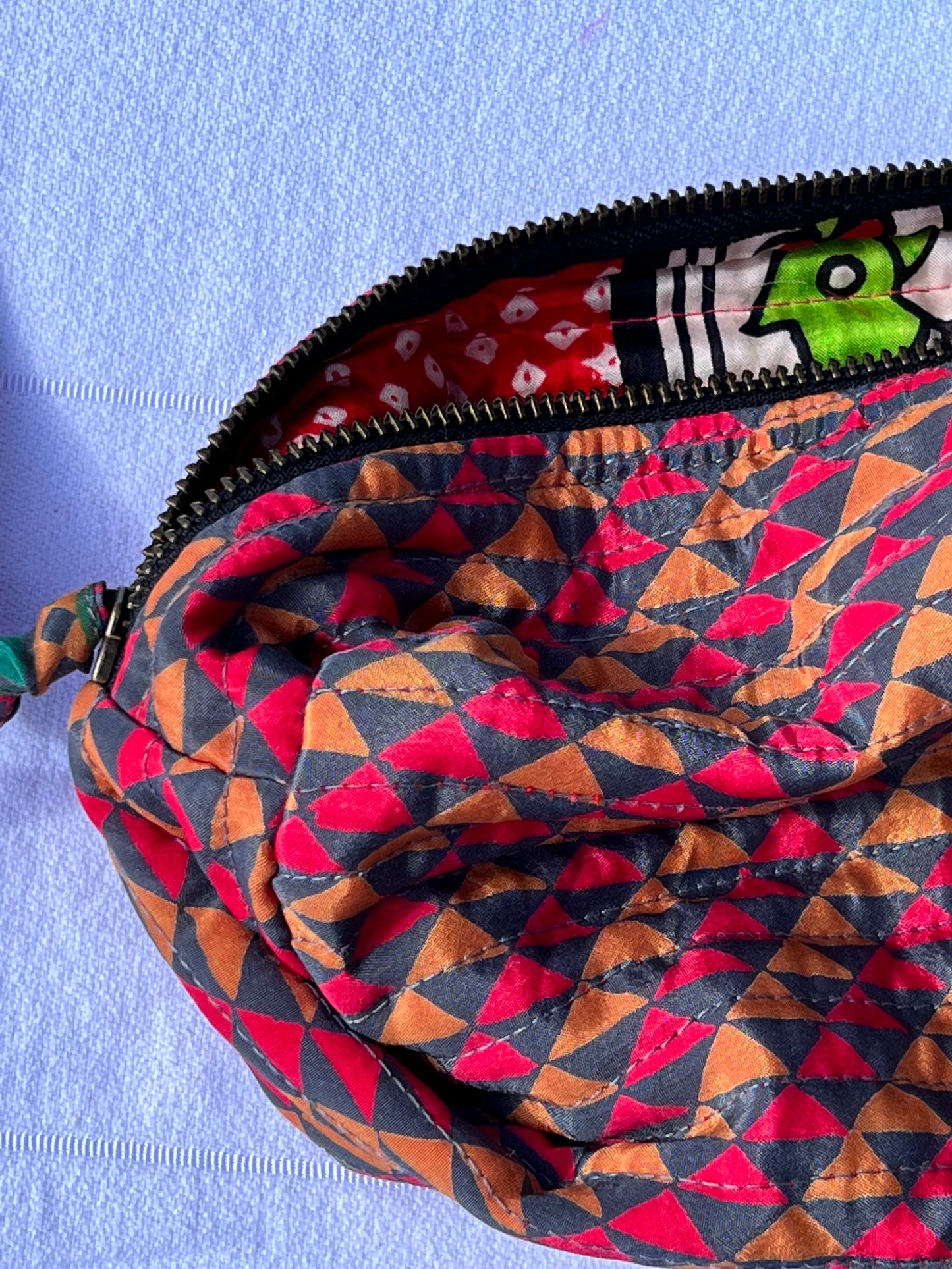 Silkie Sari Make Up Bags 💫small