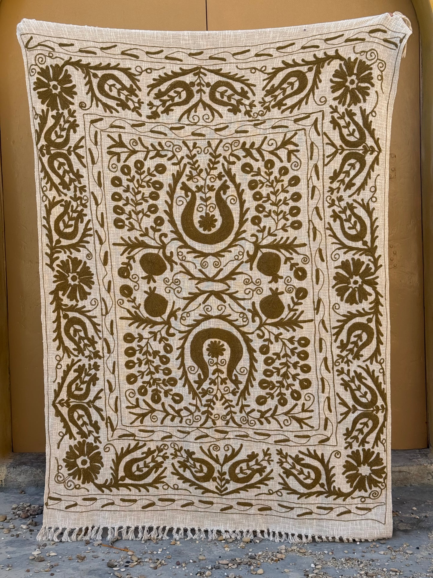 SUZANI Natural Collection ~ SUZANI Throw