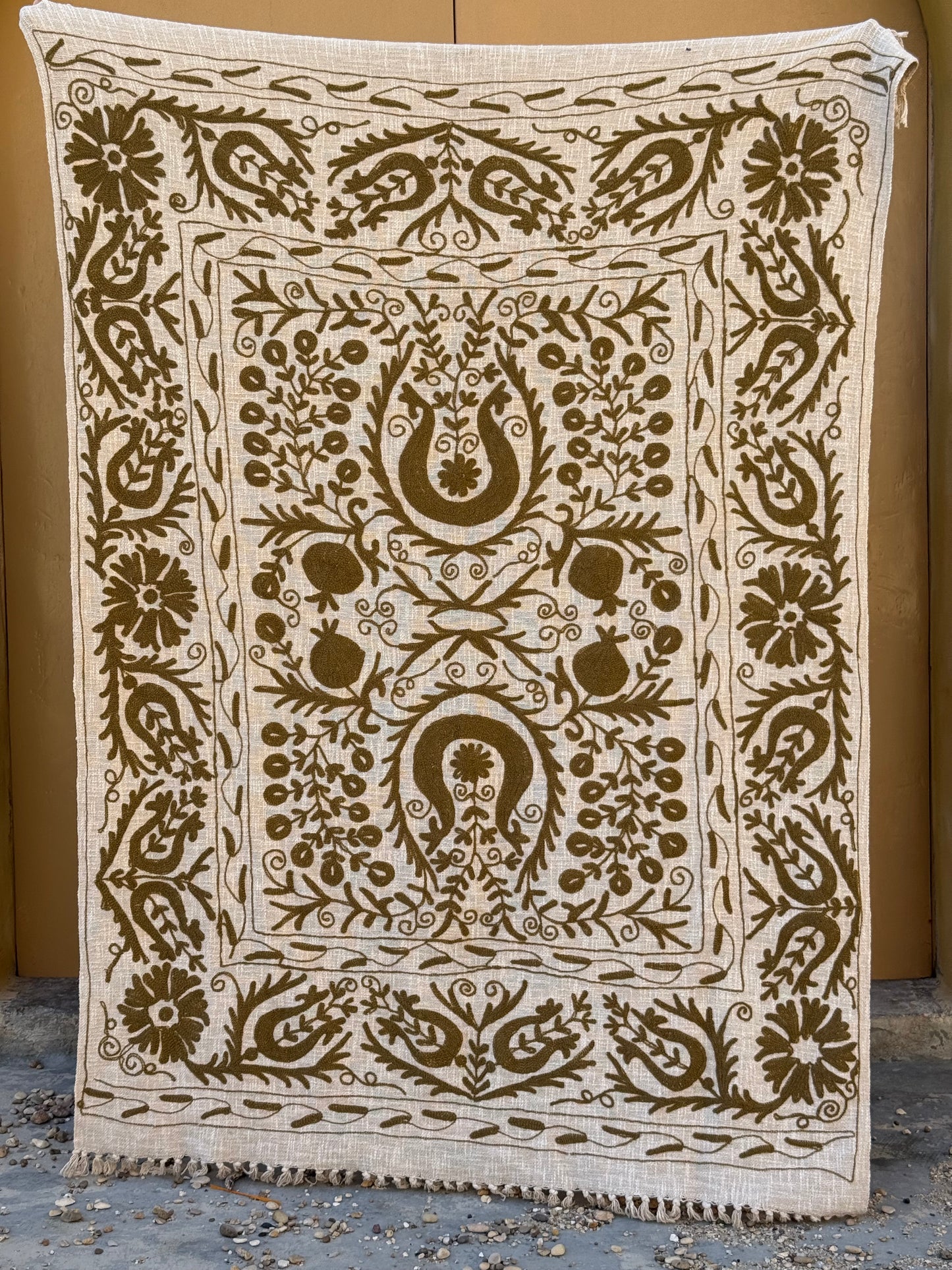 SUZANI Natural Collection ~ SUZANI Throw