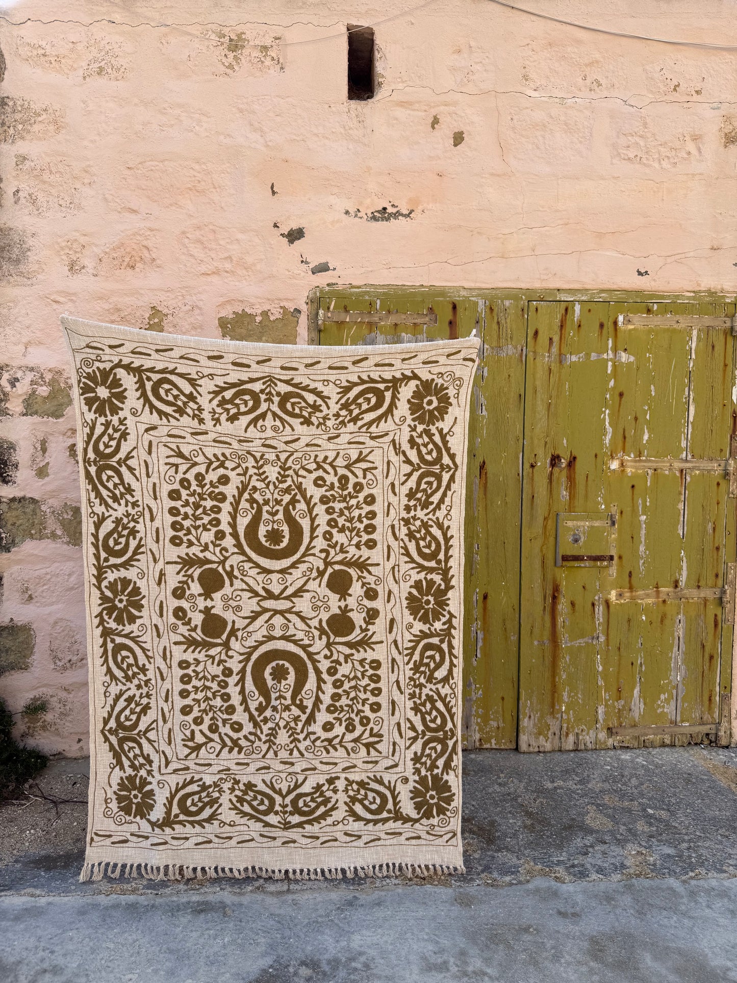 SUZANI Natural Collection ~ SUZANI Throw