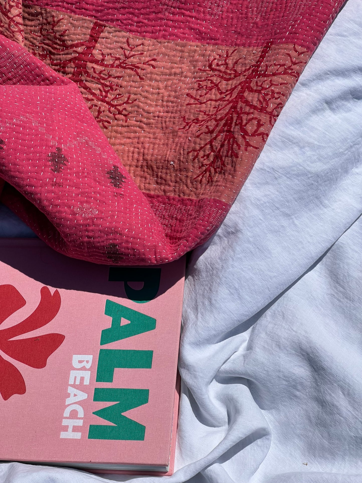 Kantha Quilt ~ Sakura