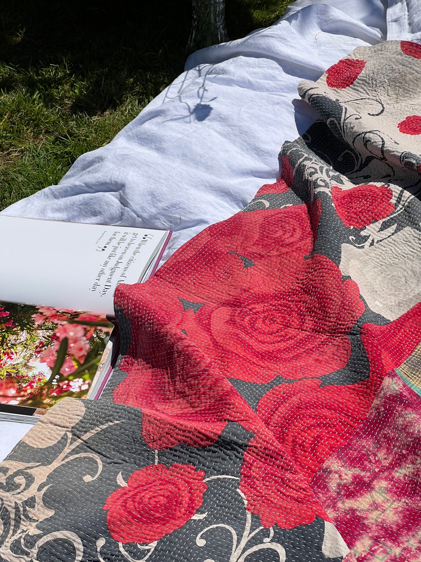 Kantha Quilt ~ Sakura