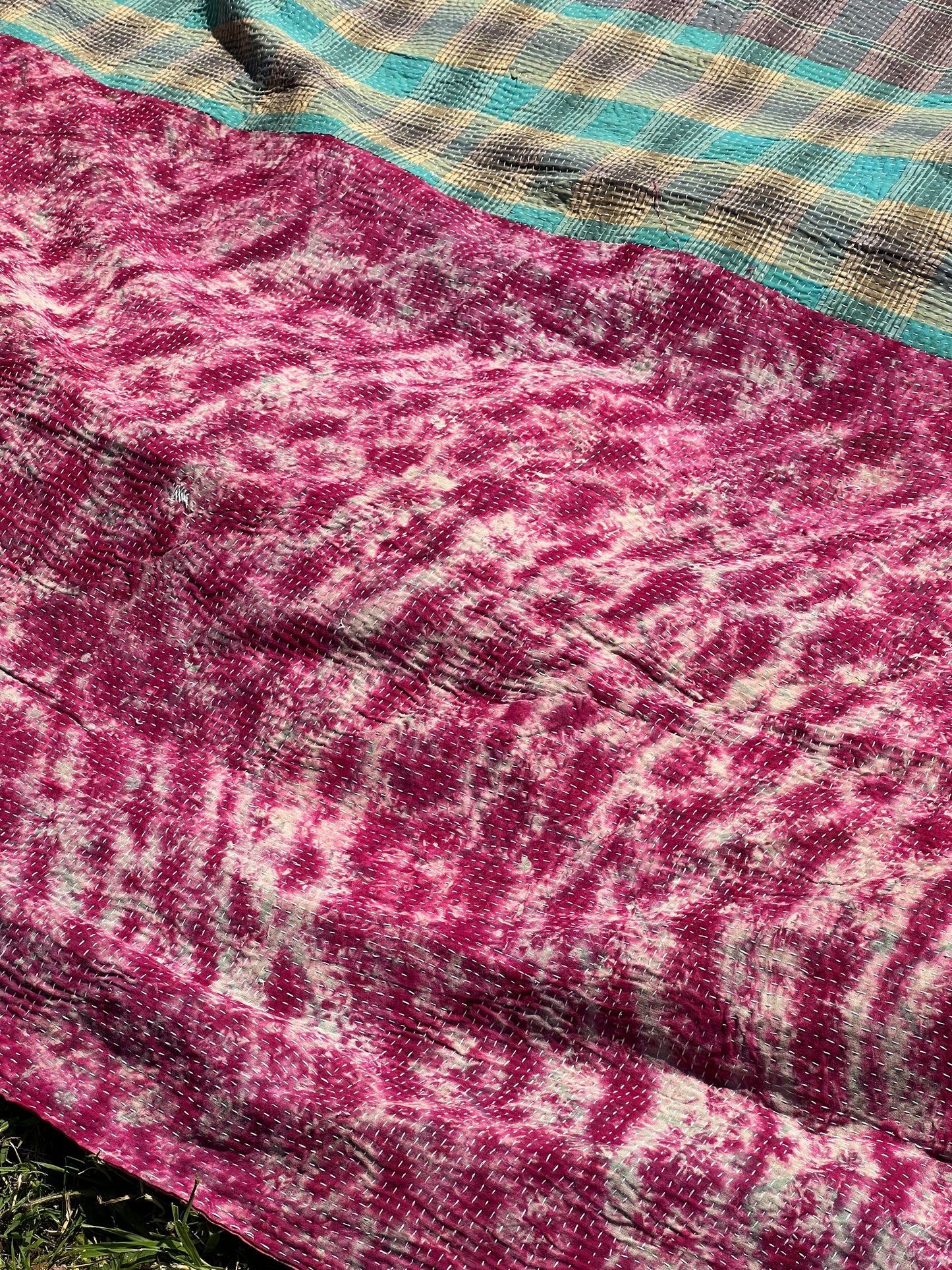 Kantha Quilt ~ Sakura