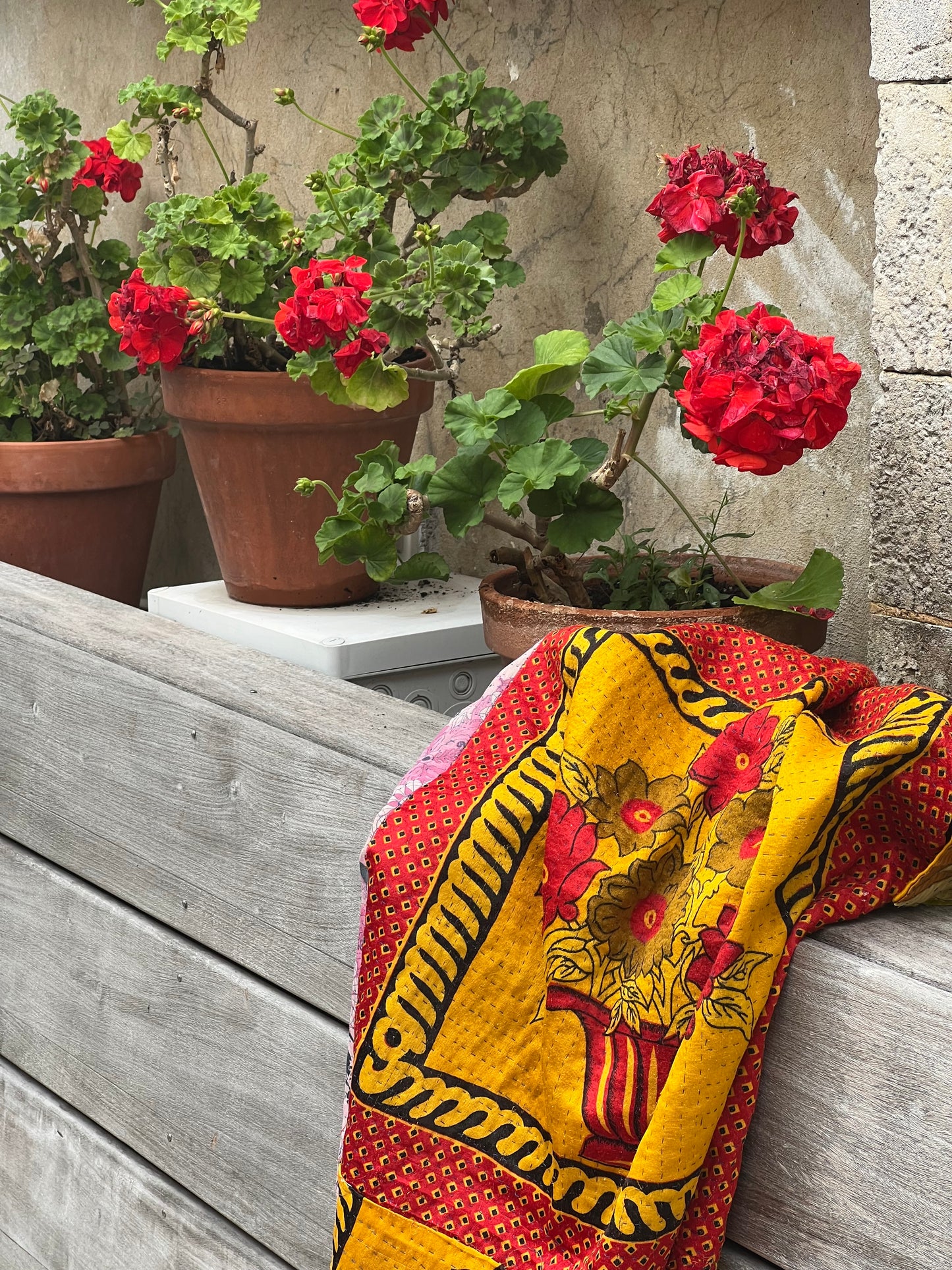 Kantha Quilt ~ Florence