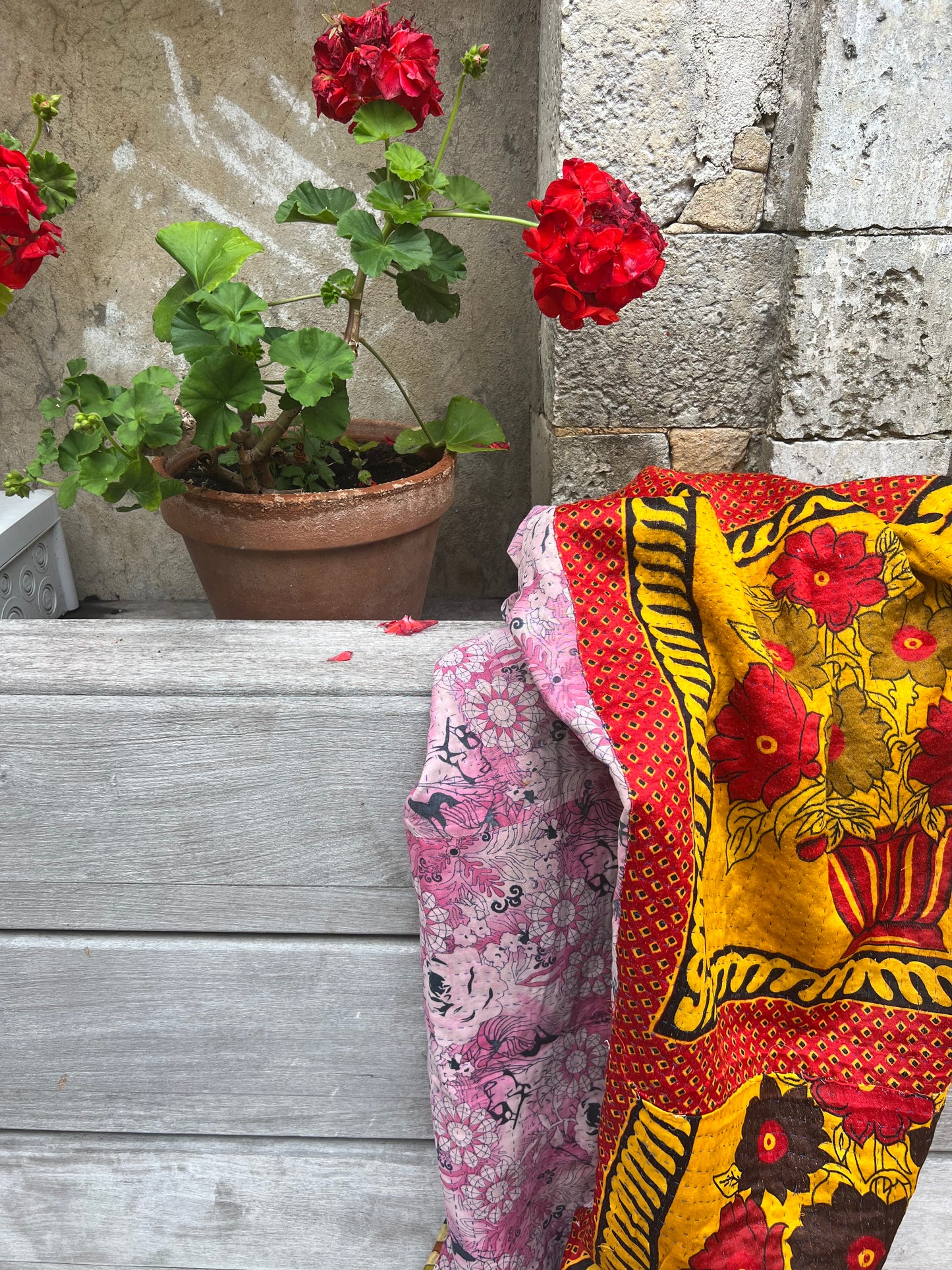 Kantha Quilt ~ Florence