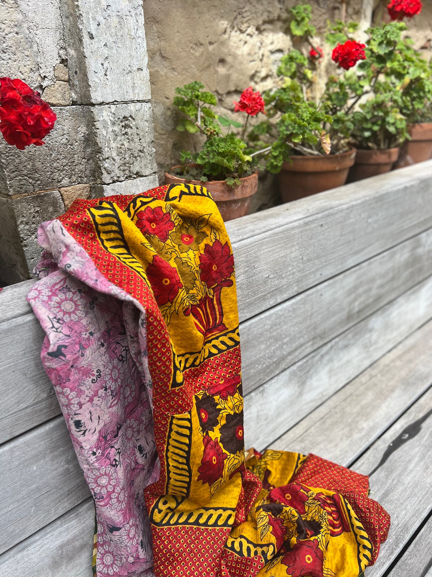 Kantha Quilt ~ Florence
