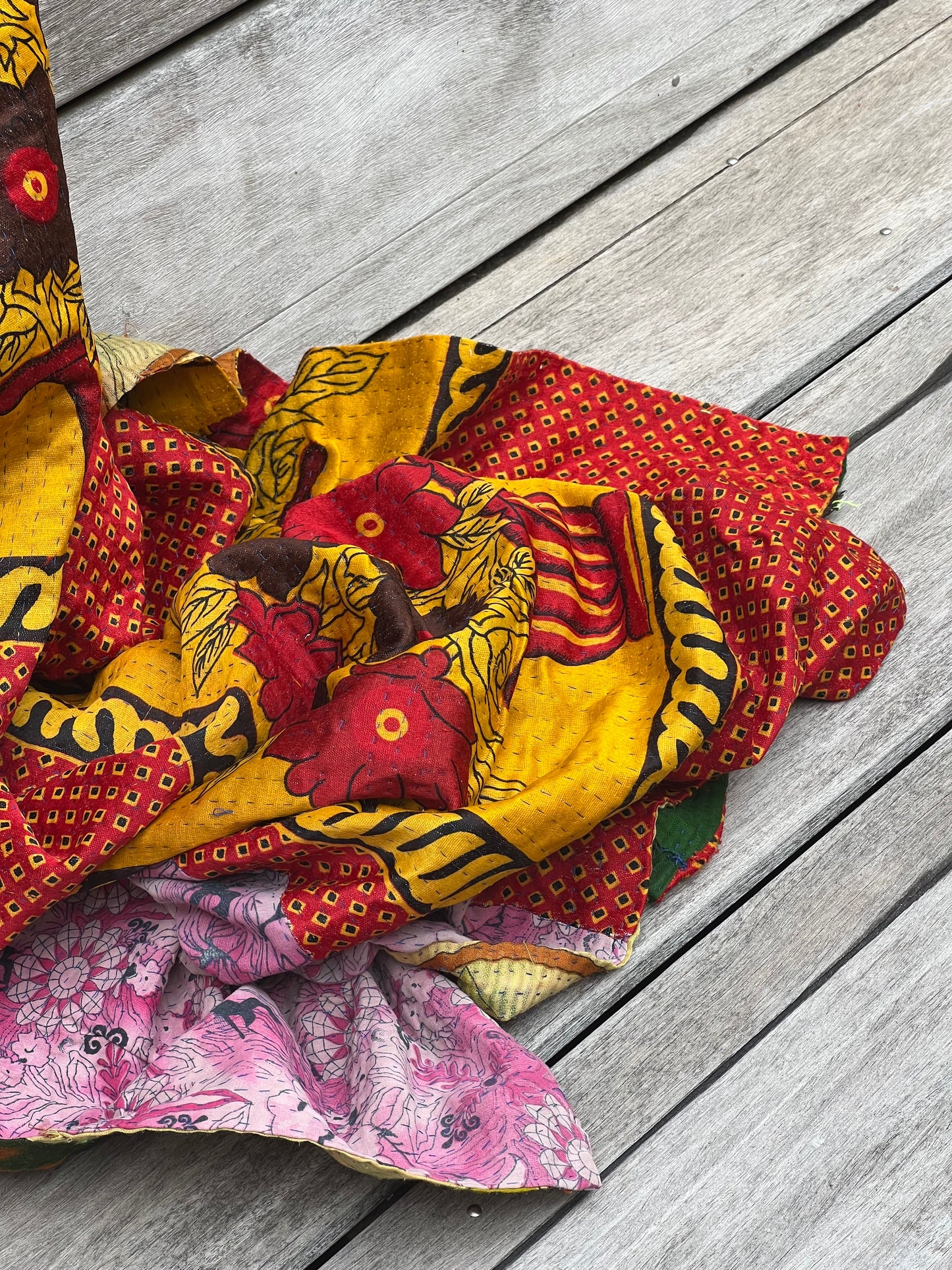 Kantha Quilt ~ Florence