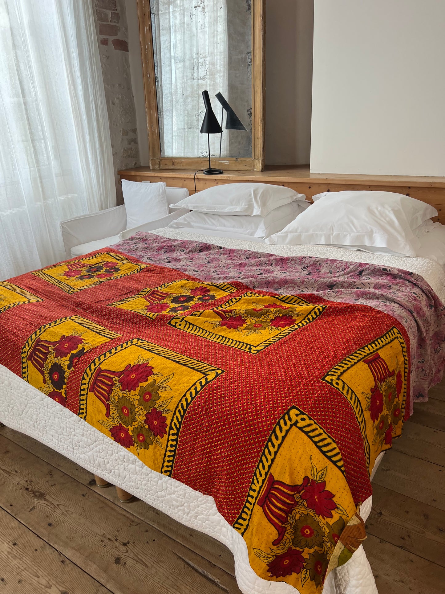 Kantha Quilt ~ Florence