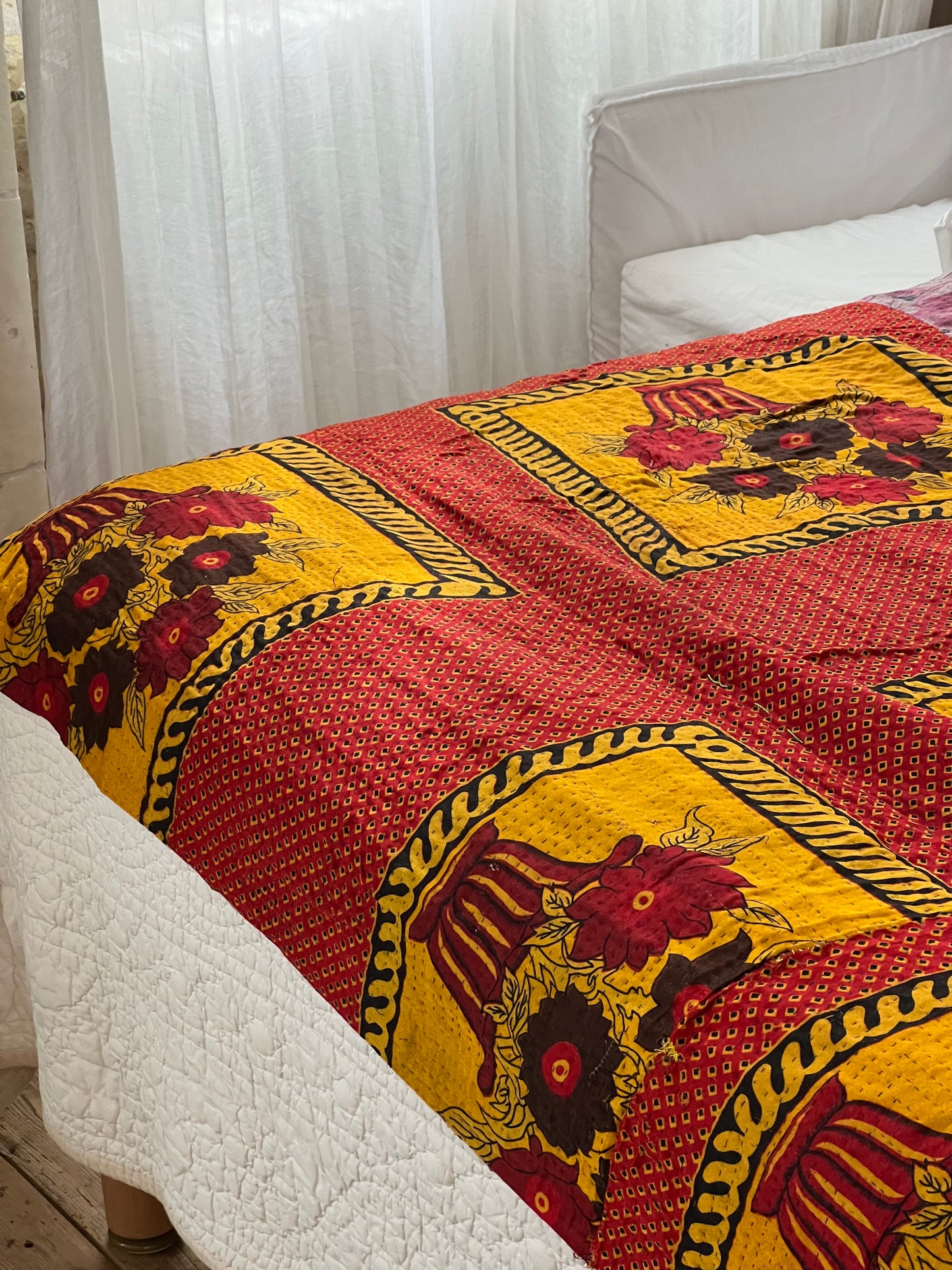 Kantha Quilt ~ Florence