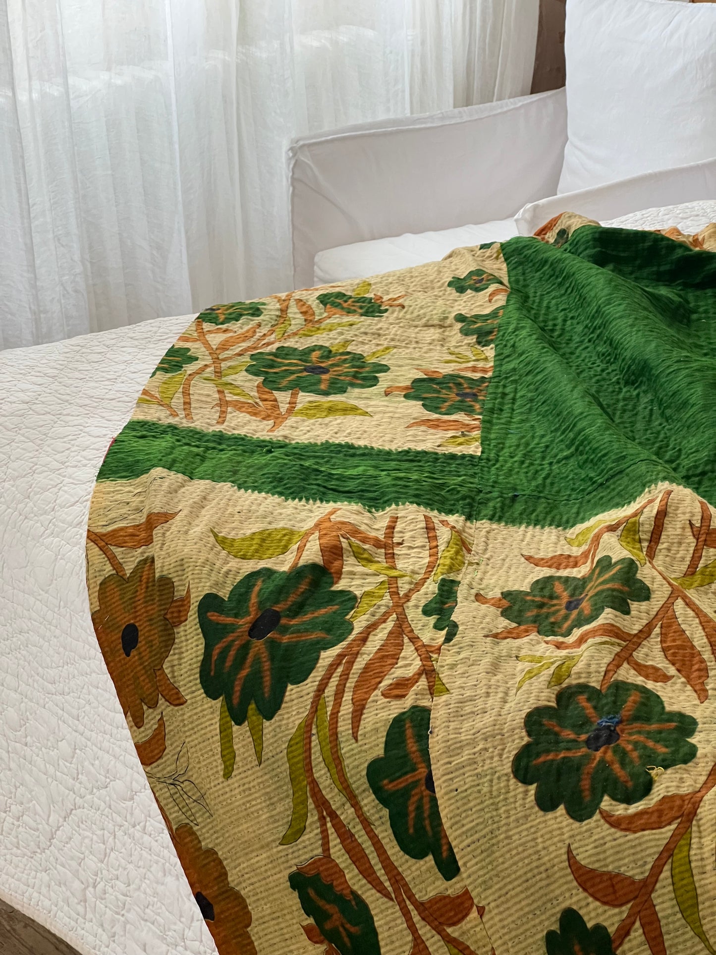 Kantha Quilt ~ Florence