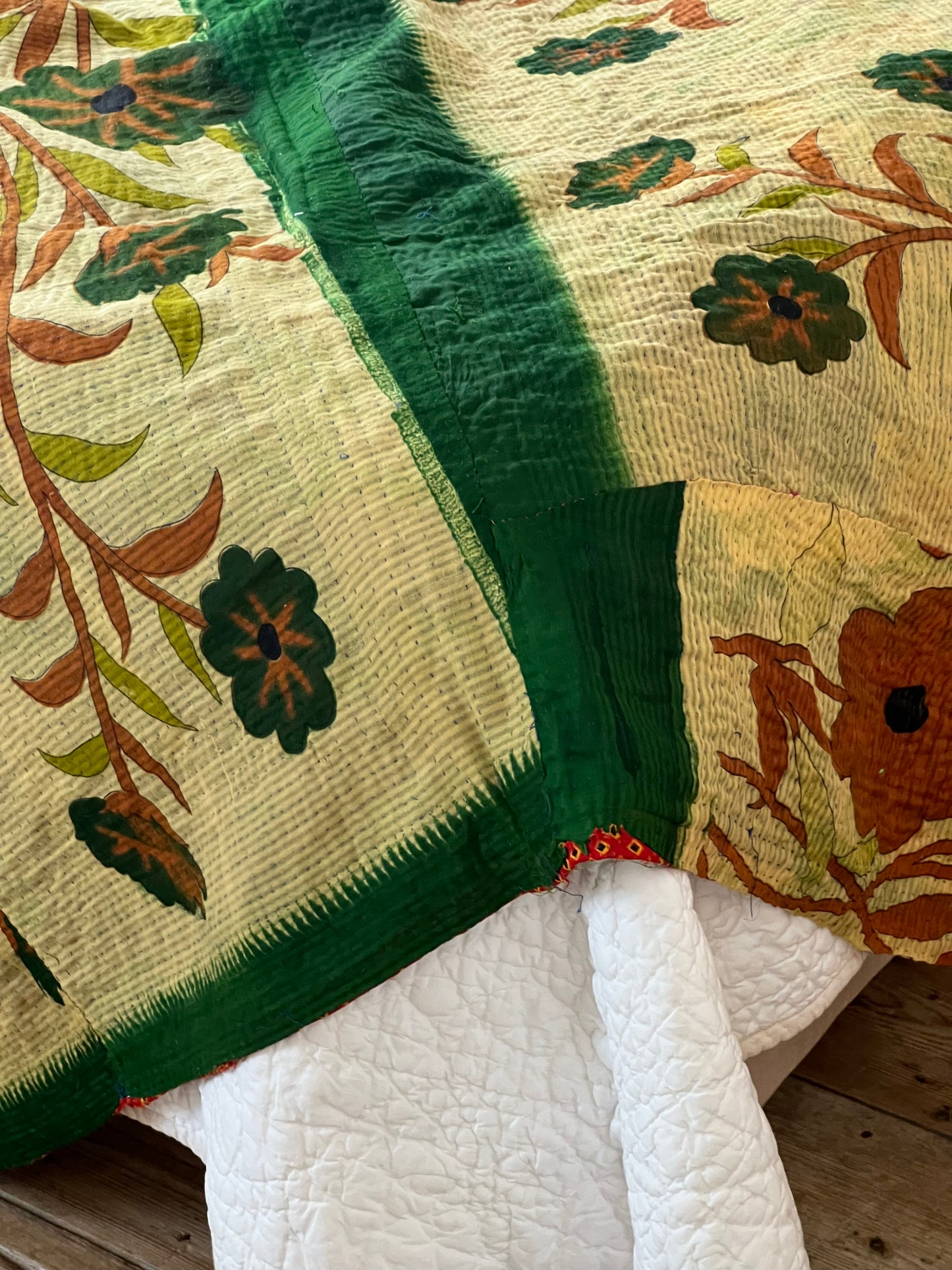 Kantha Quilt ~ Florence
