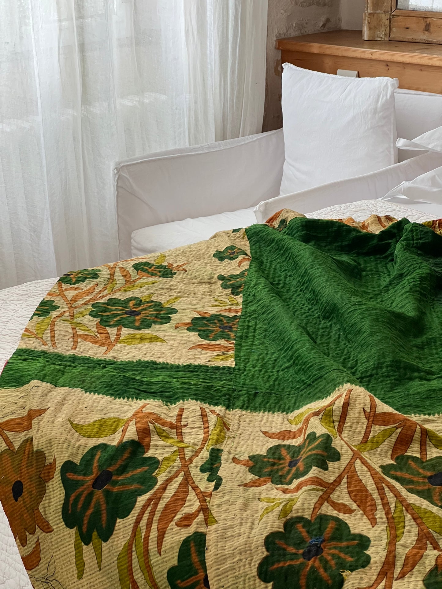 Kantha Quilt ~ Florence