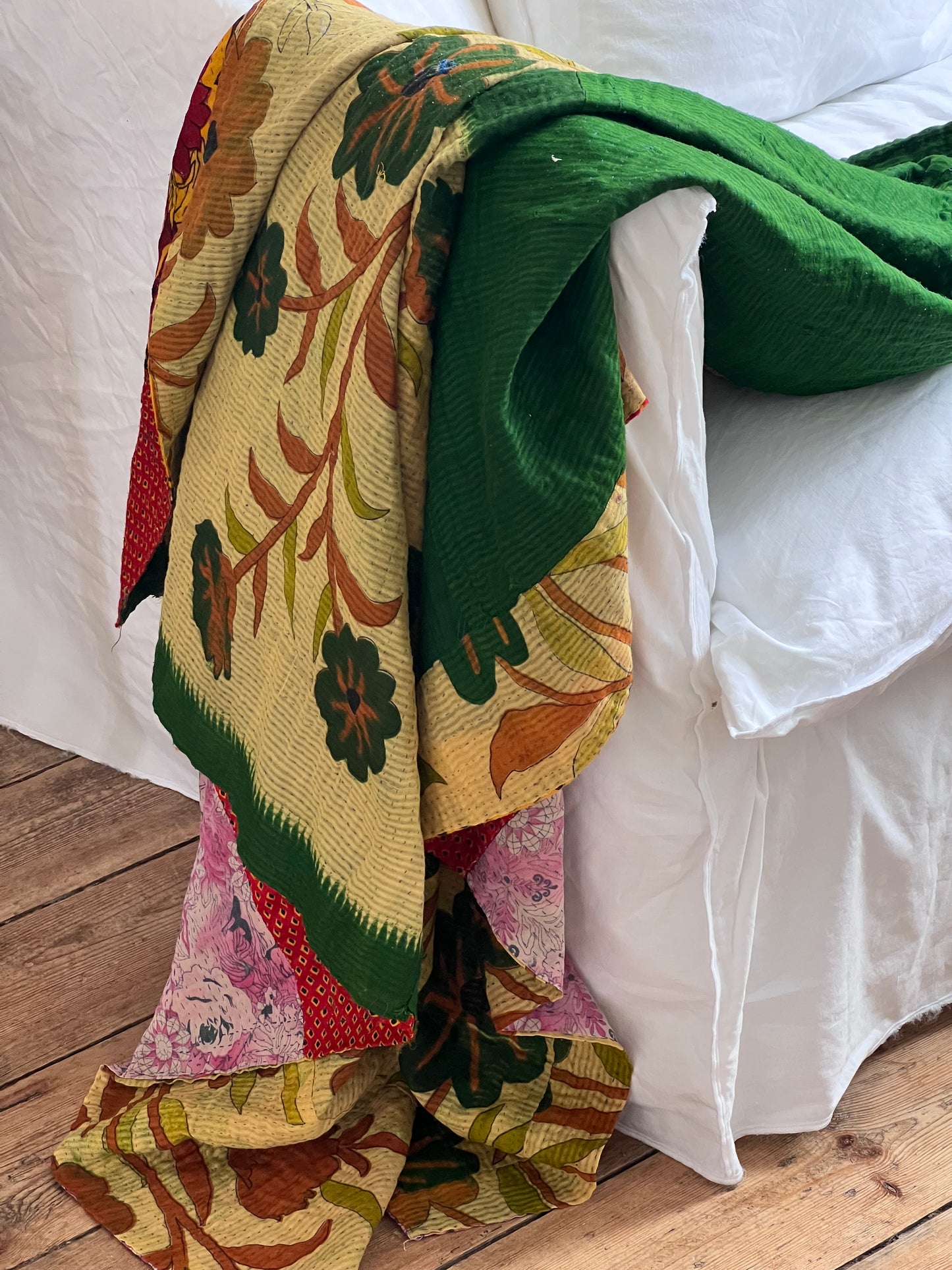 Kantha Quilt ~ Florence
