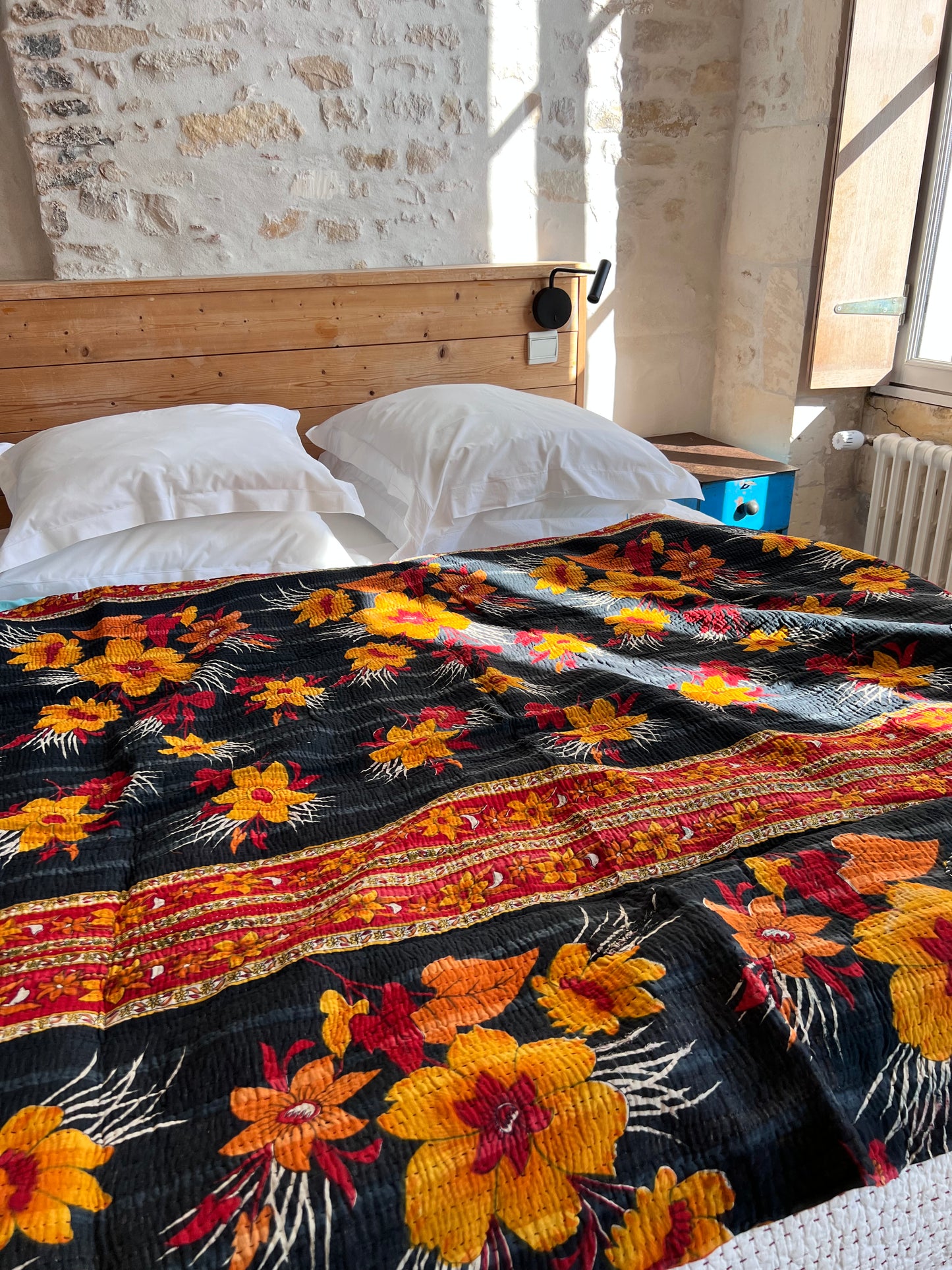 Kantha Quilt ~ Rochelle