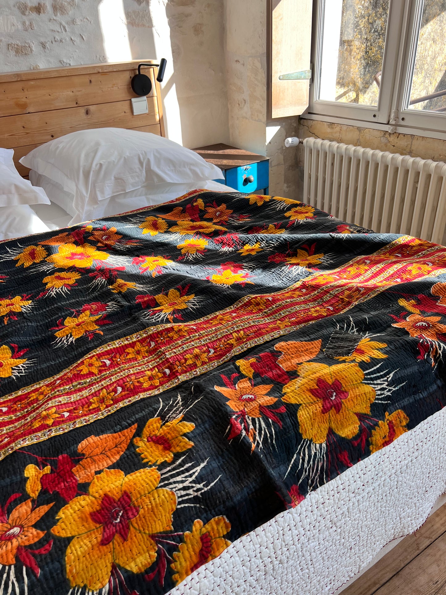 Kantha Quilt ~ Rochelle