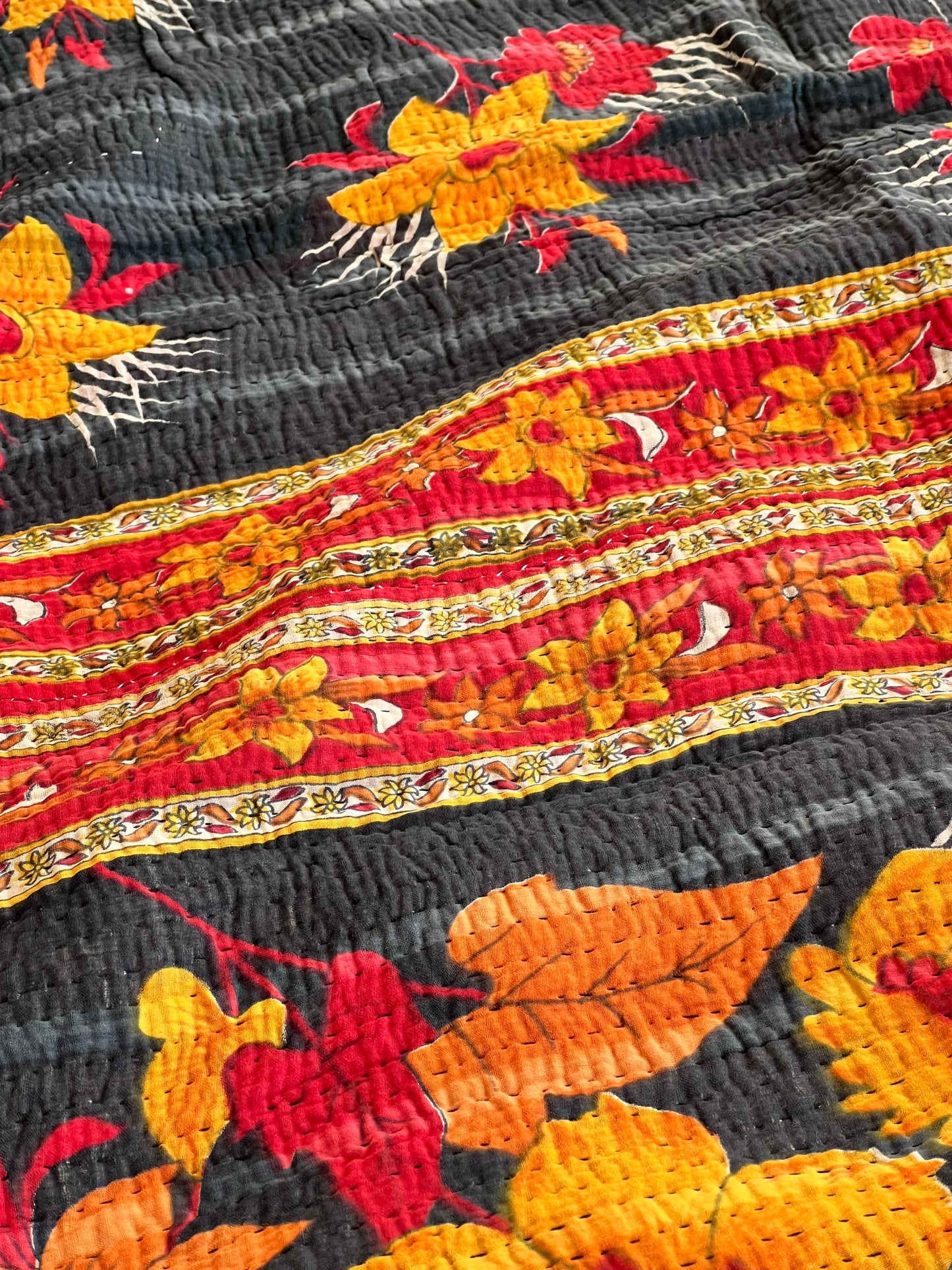 Kantha Quilt ~ Rochelle