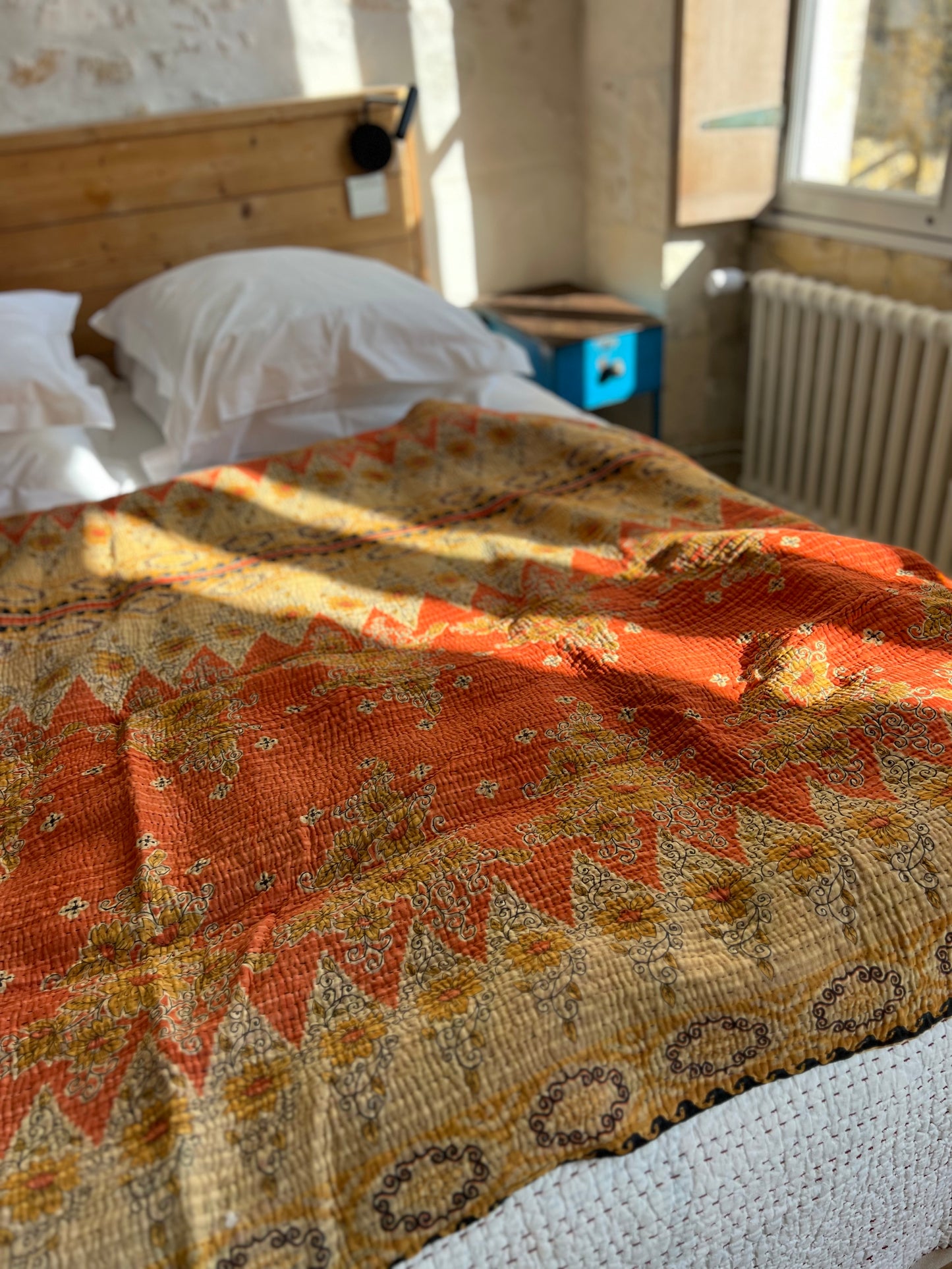 Kantha Quilt ~ Rochelle