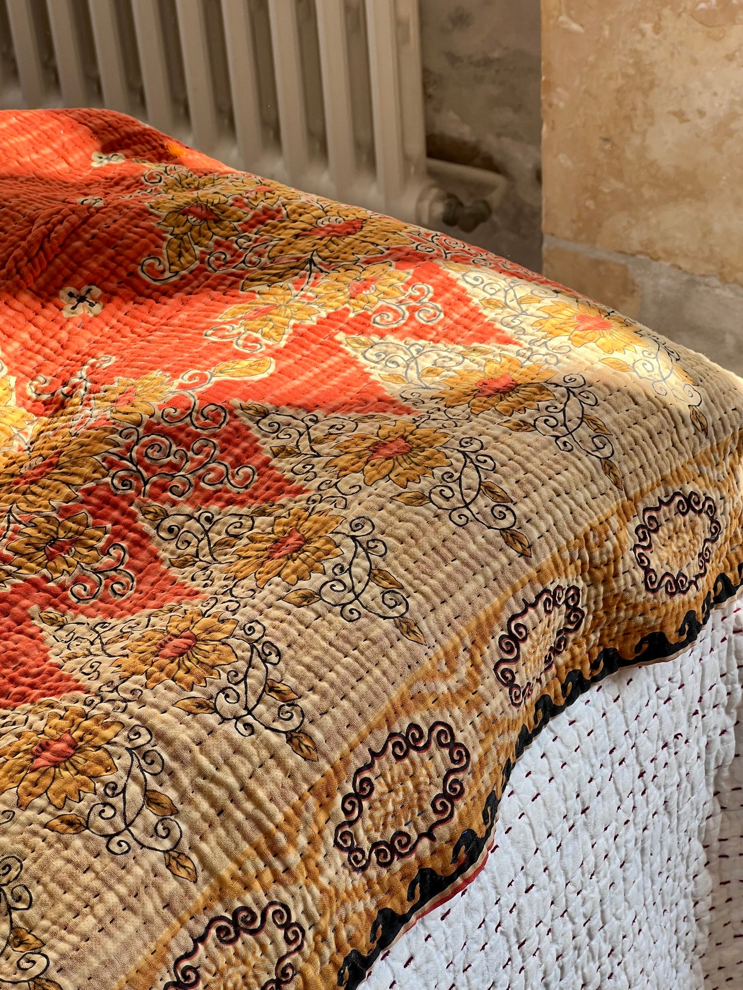 Kantha Quilt ~ Rochelle