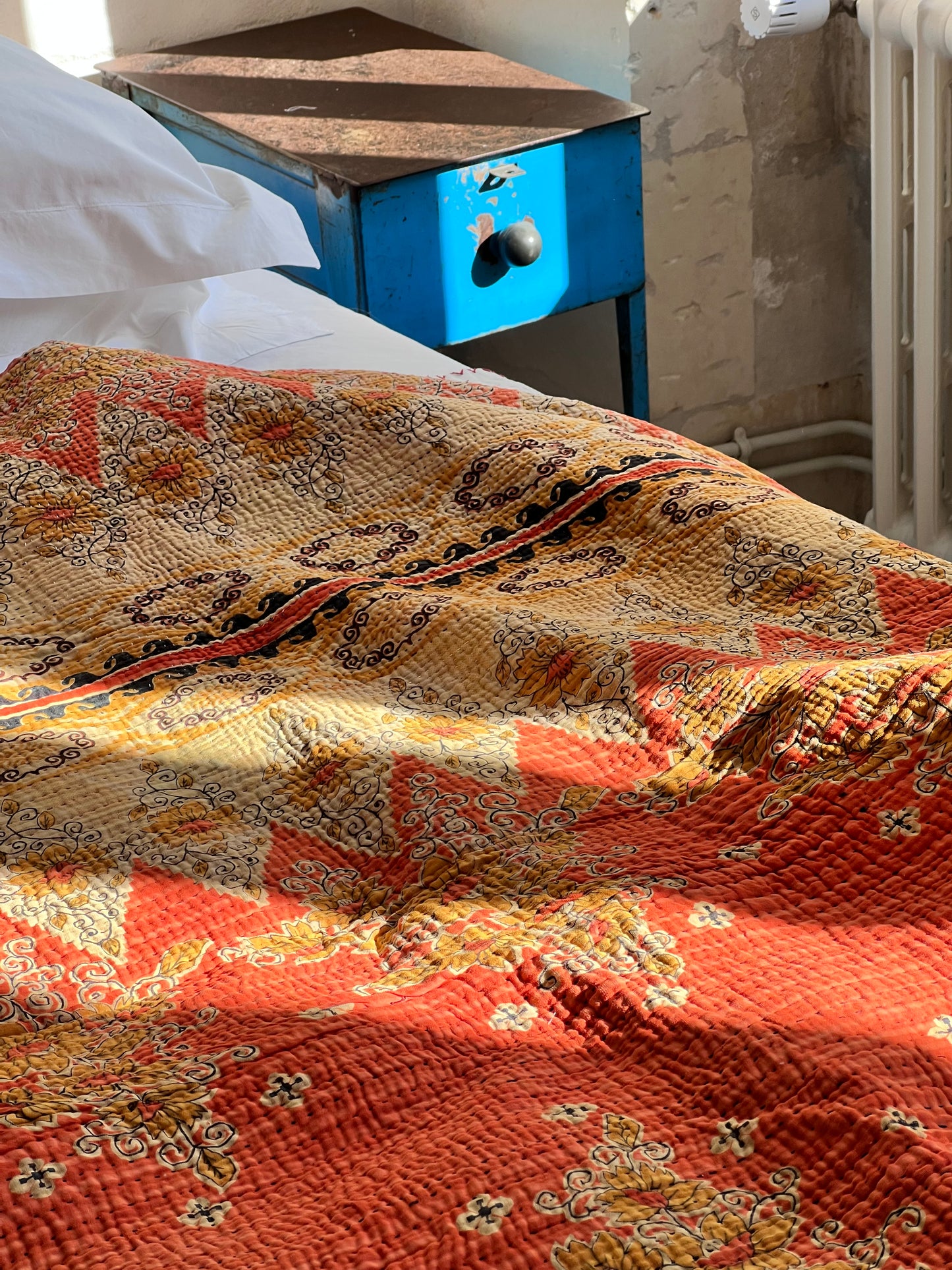 Kantha Quilt ~ Rochelle