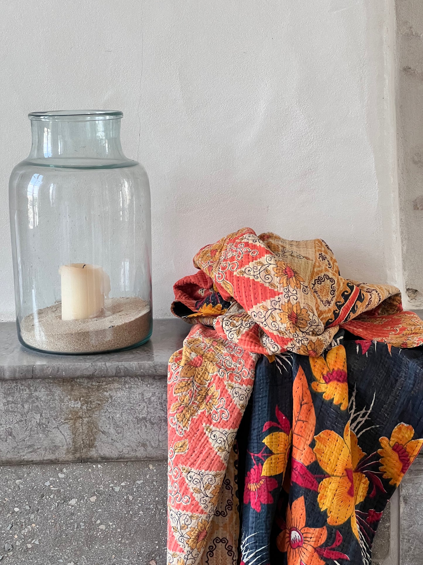 Kantha Quilt ~ Rochelle