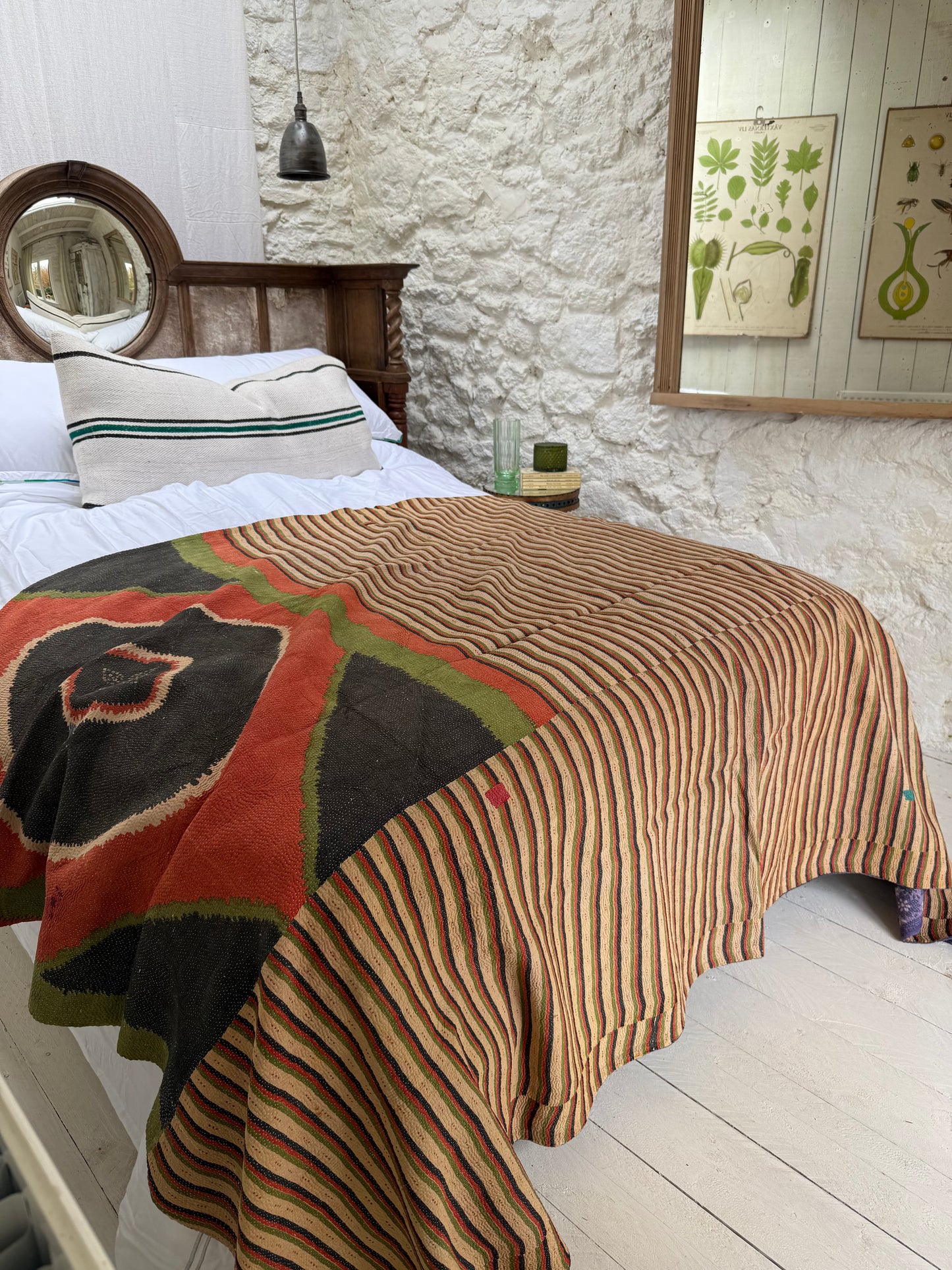 Kantha Quilt ~ Stevie