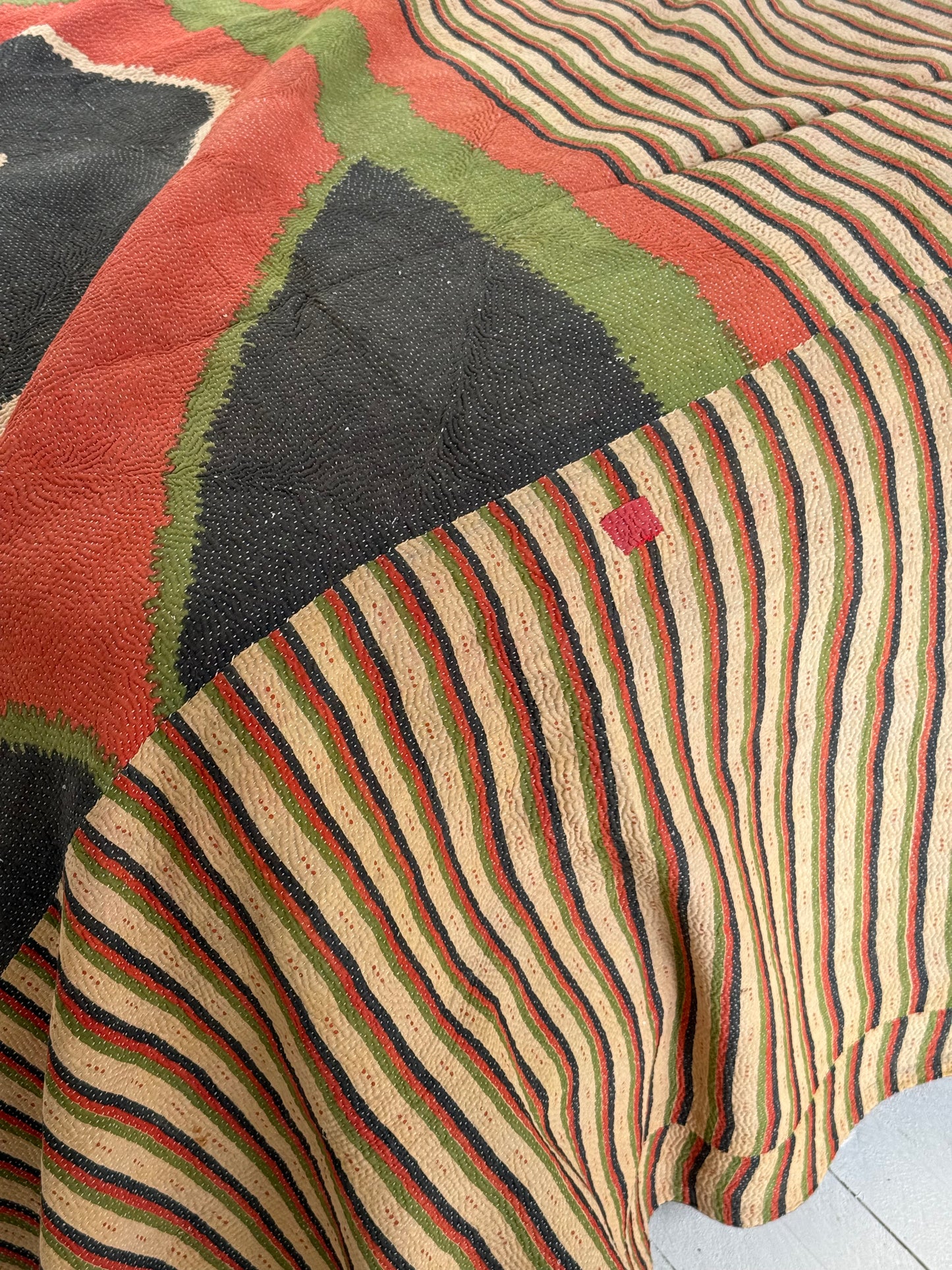 Kantha Quilt ~ Stevie