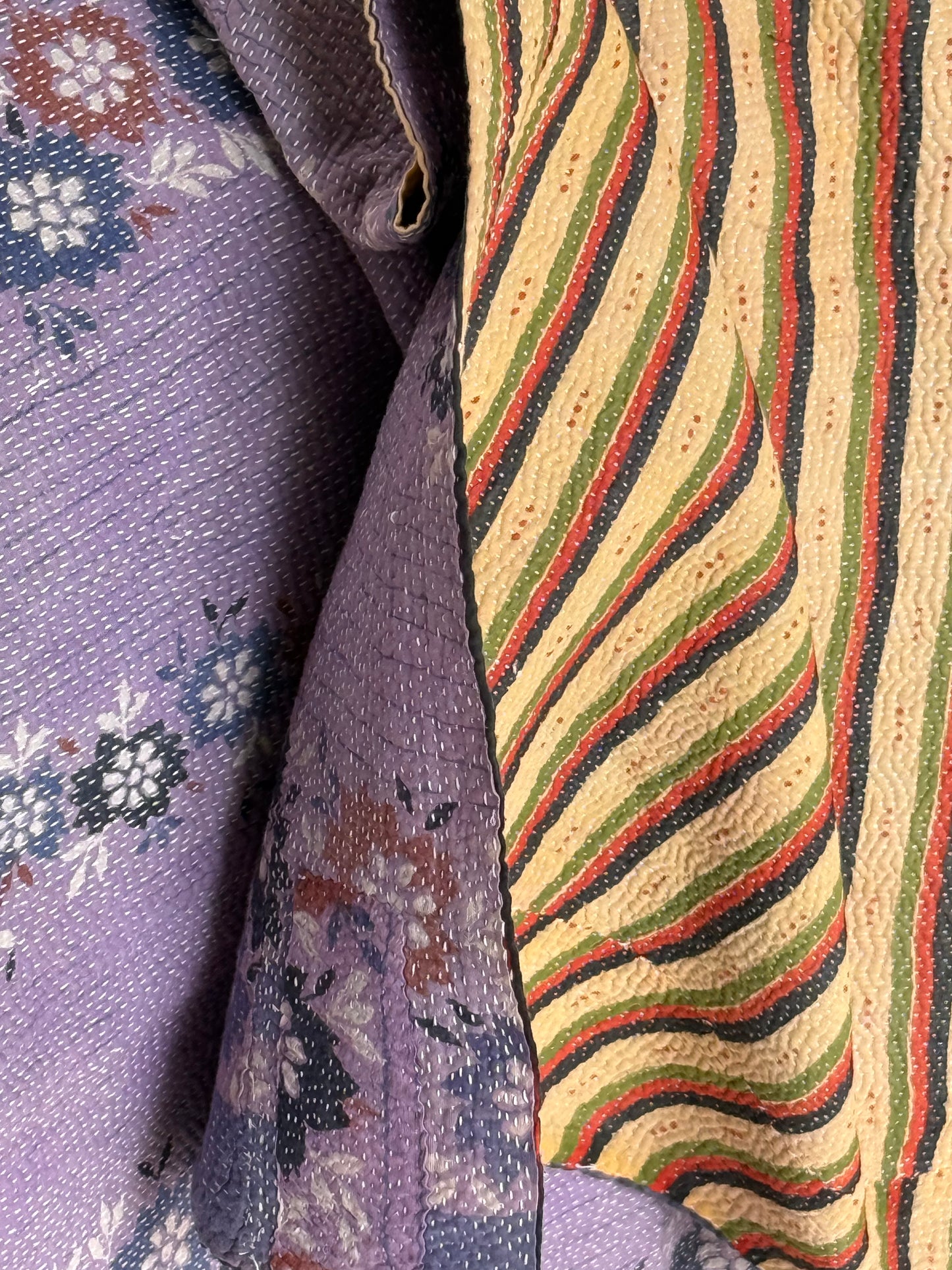 Kantha Quilt ~ Stevie