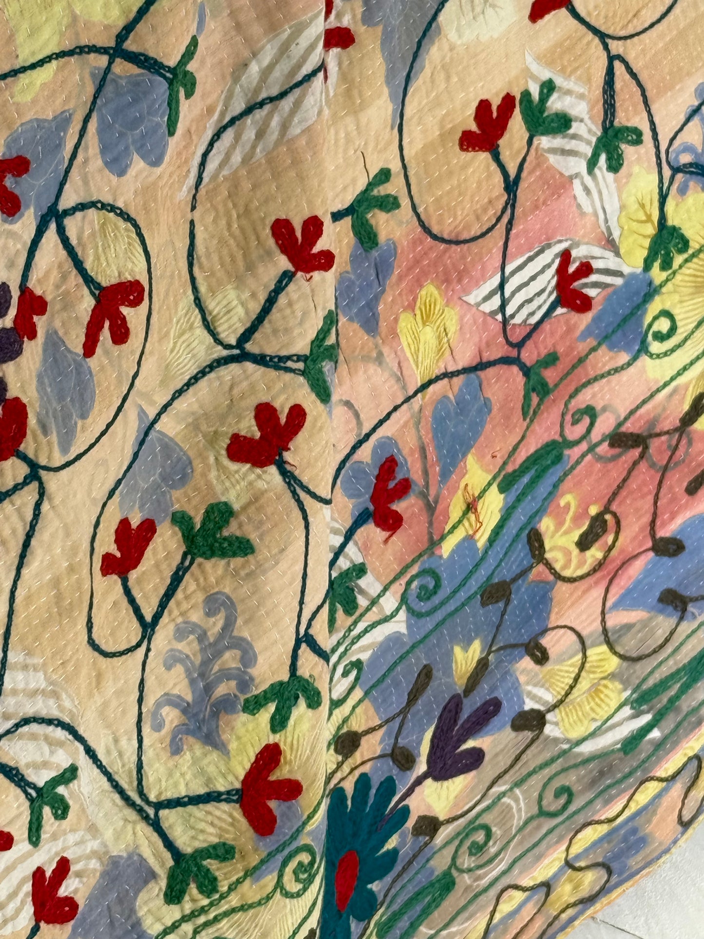 SUZANI Kantha Quilt ~ Bloomsbury