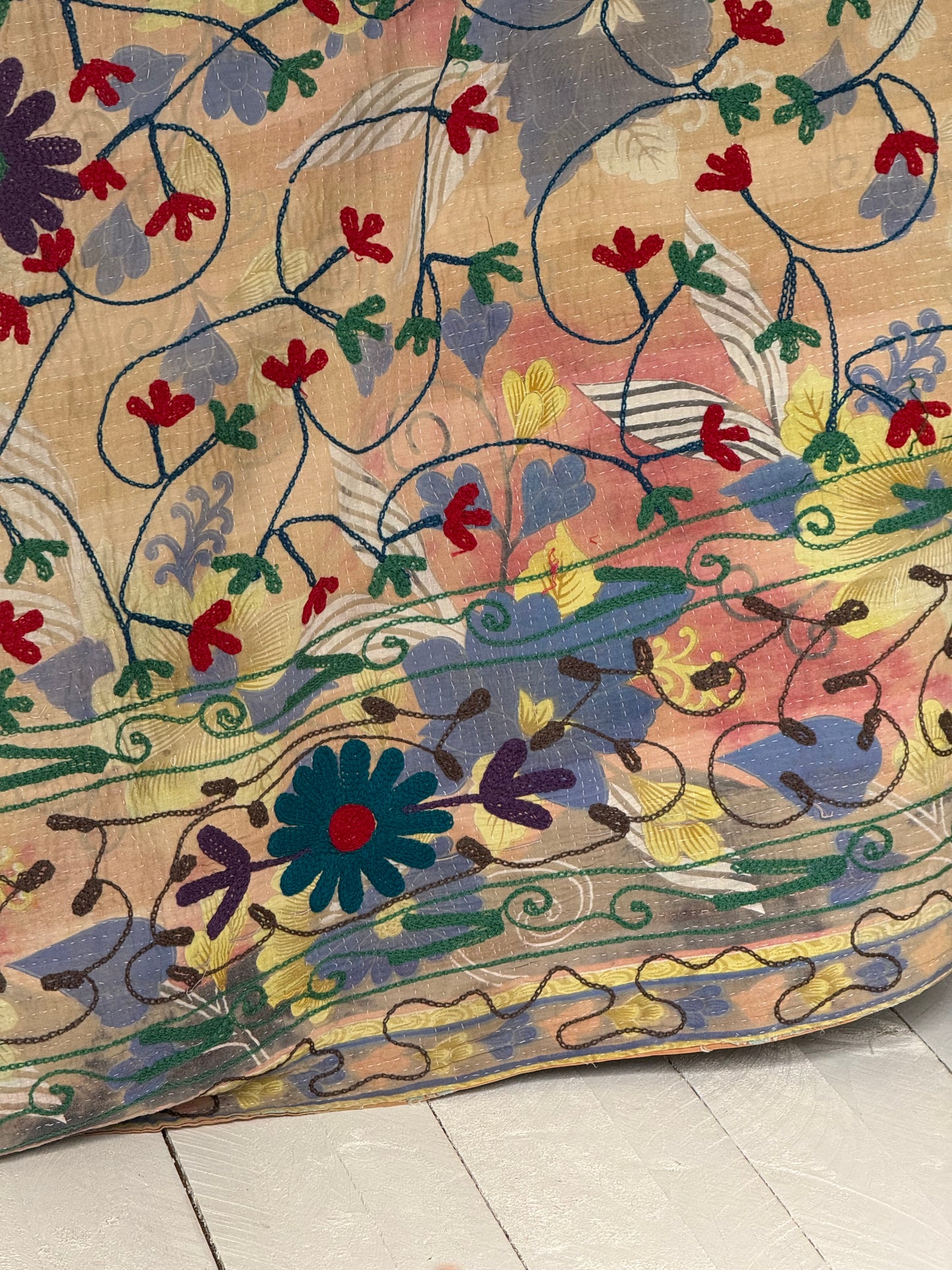 SUZANI Kantha Quilt ~ Bloomsbury