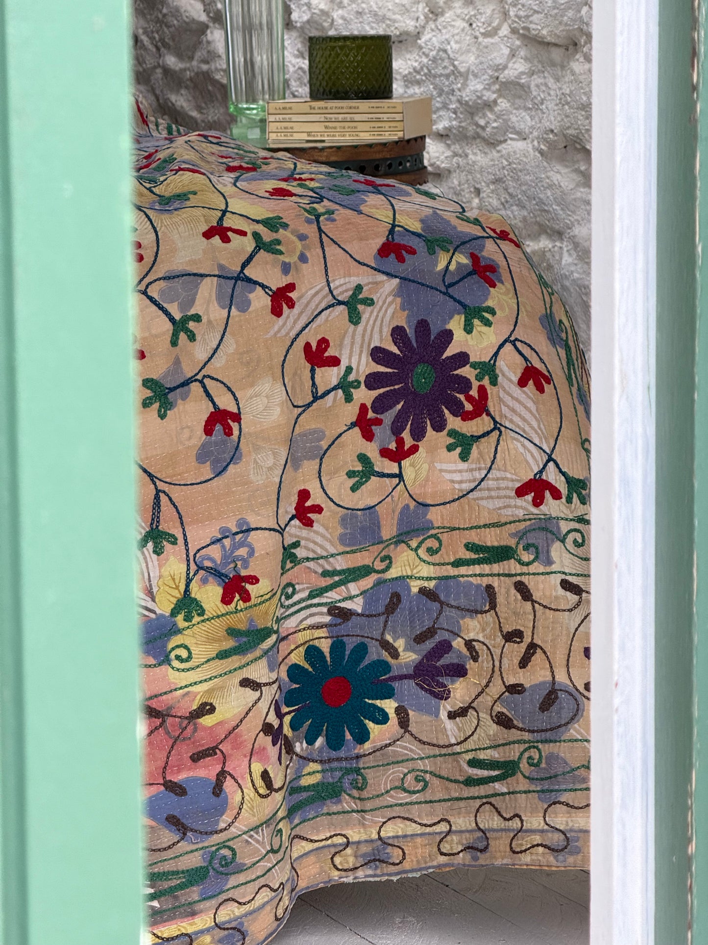 SUZANI Kantha Quilt ~ Bloomsbury