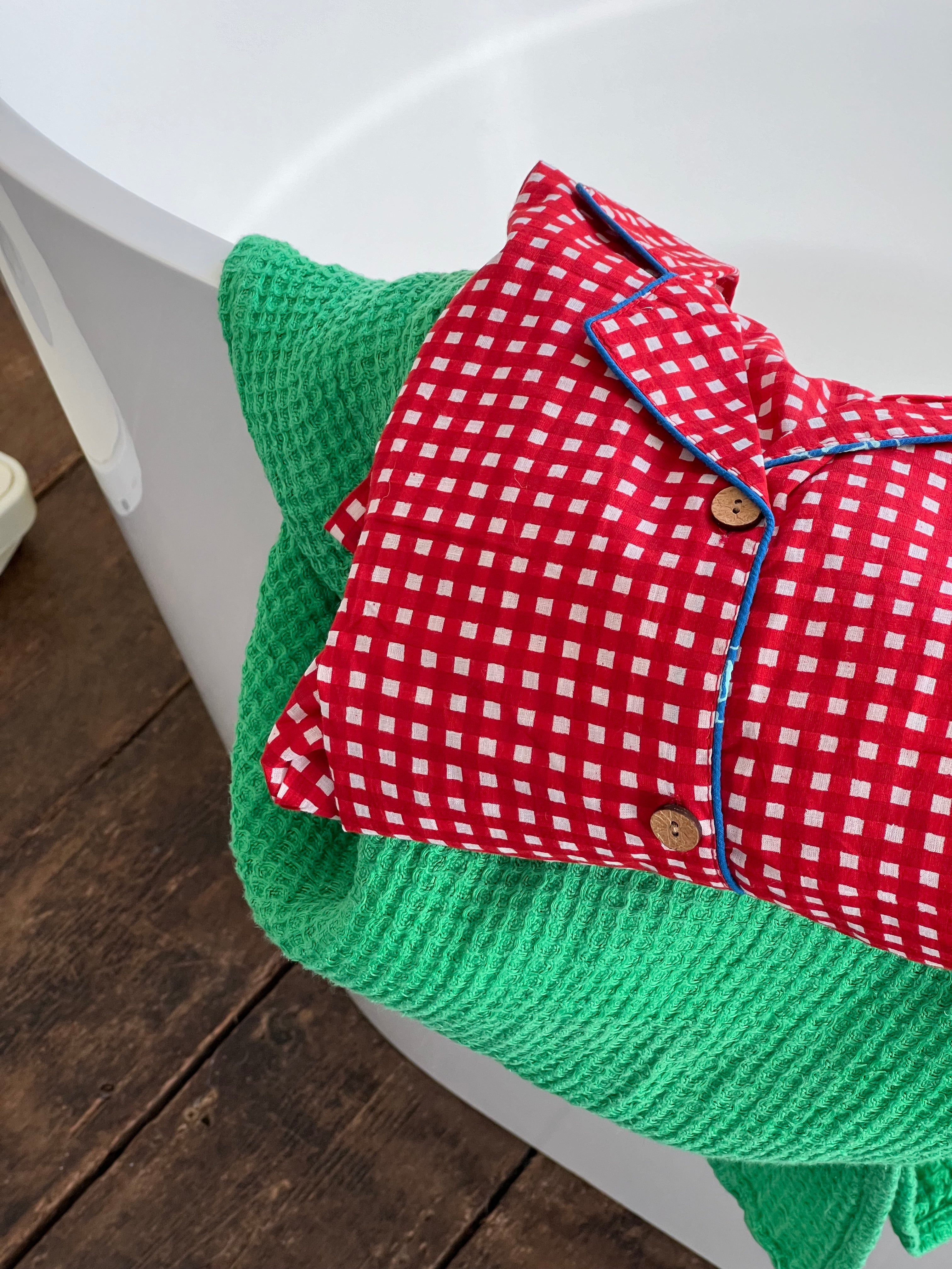 Pyjamas ~ Dorothy ~ Full Set ~ Pink or Cherry