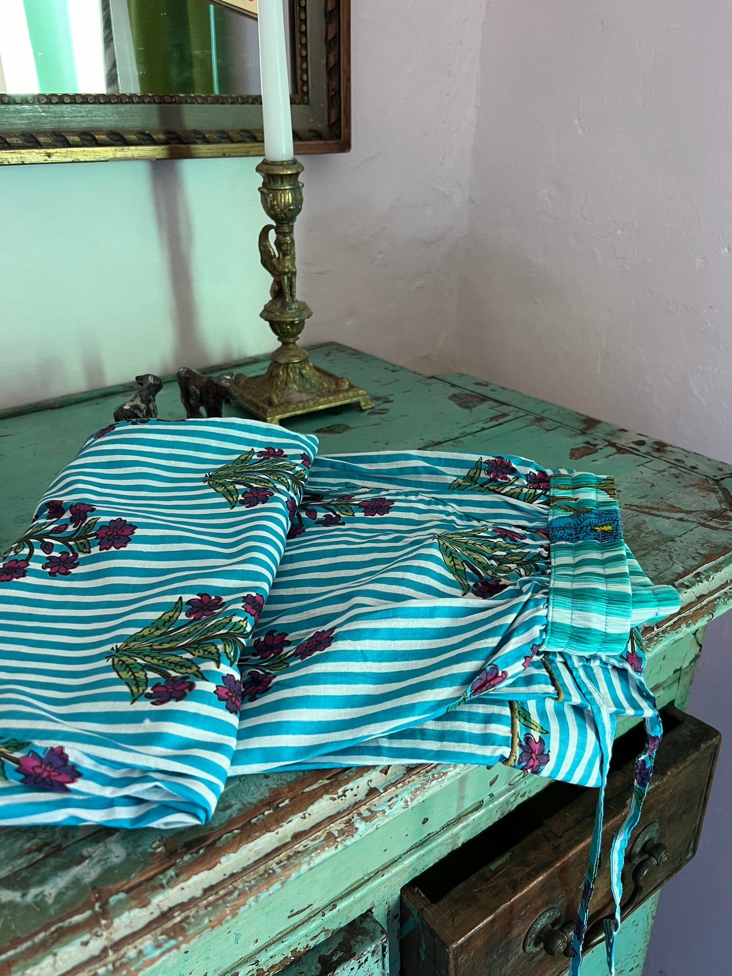 Delphine PYJAMAS Pants ~ Azure