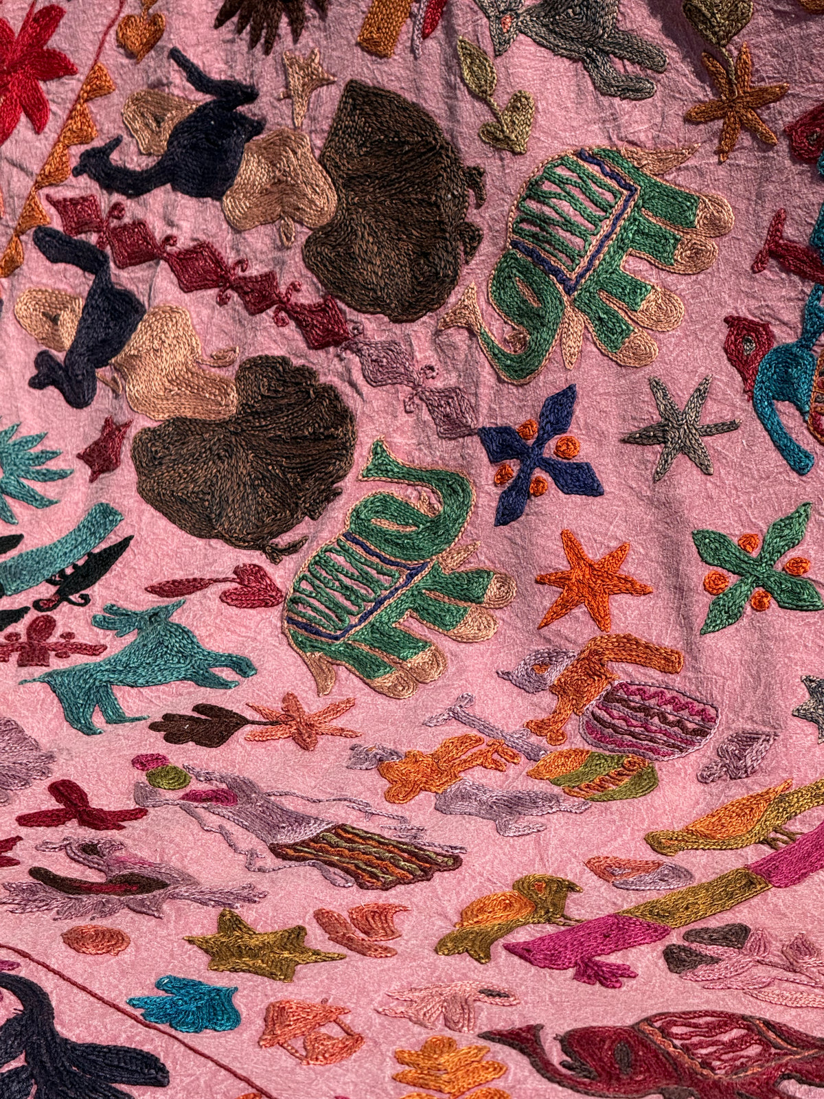 Folk SUZANI ~ Solero Pinks
