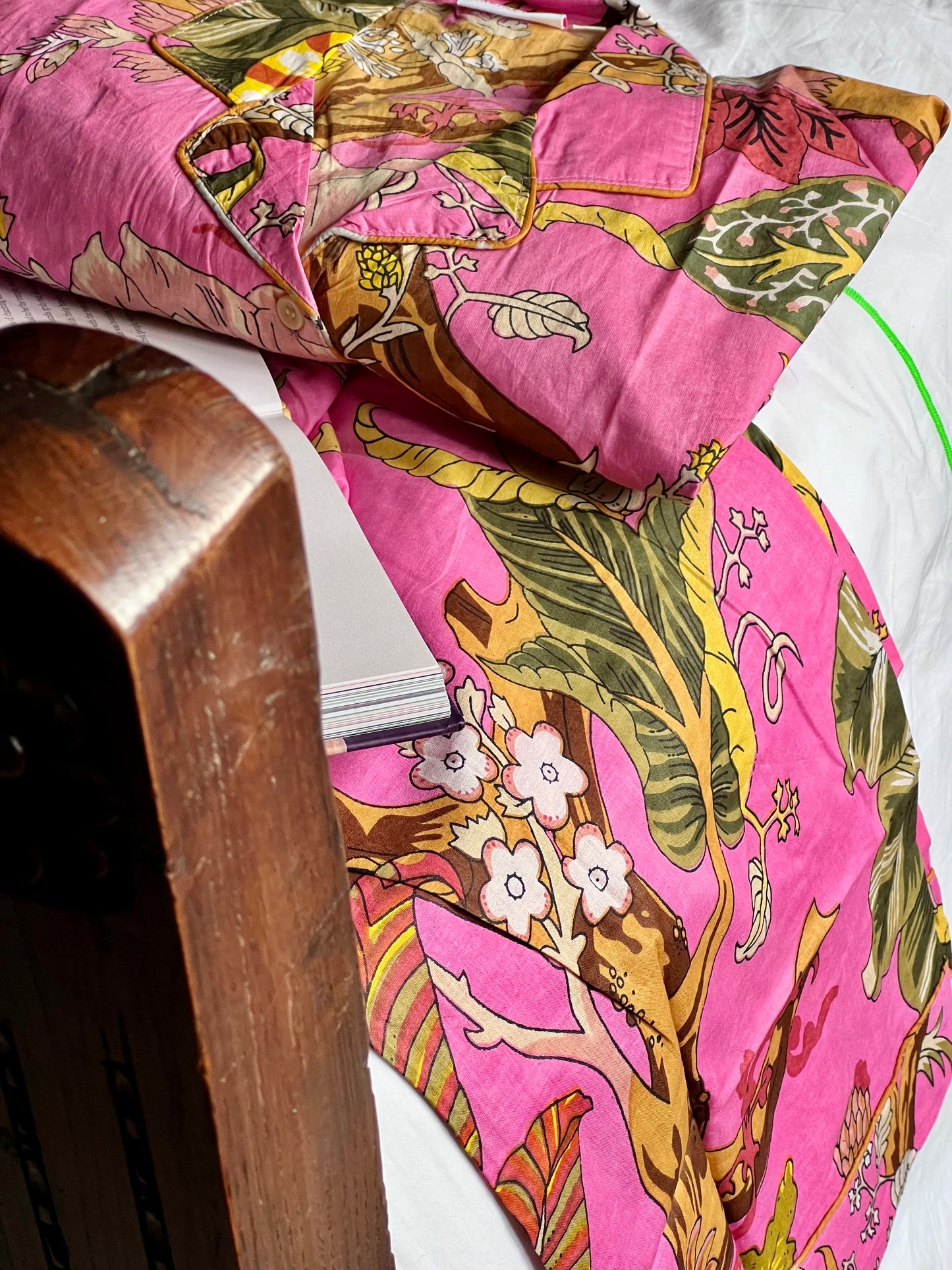 Pyjamas ~ Full Set ~ Summer Blooms ~ Pink