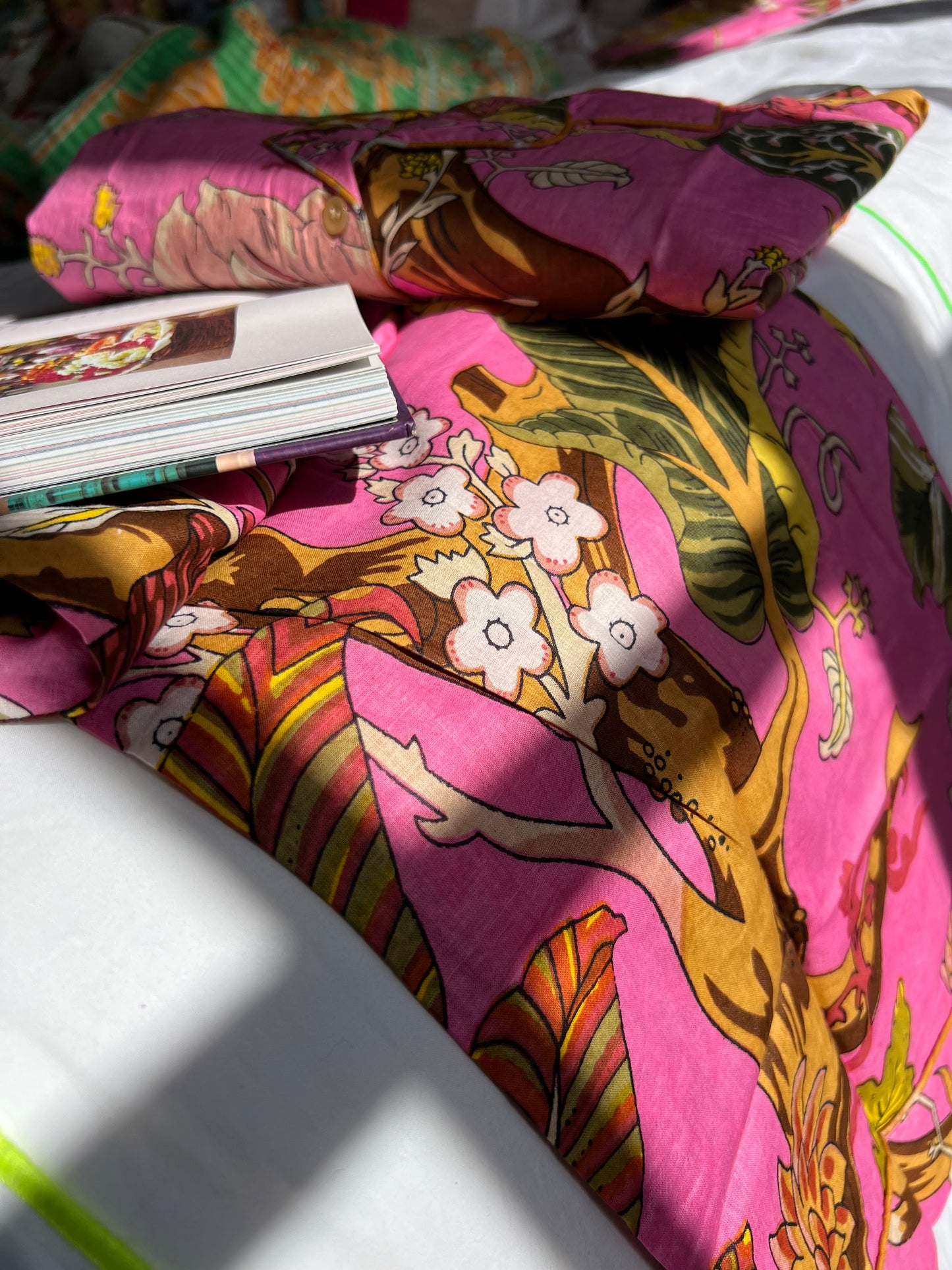 Pyjamas ~ Full Set ~ Summer Blooms ~ Pink