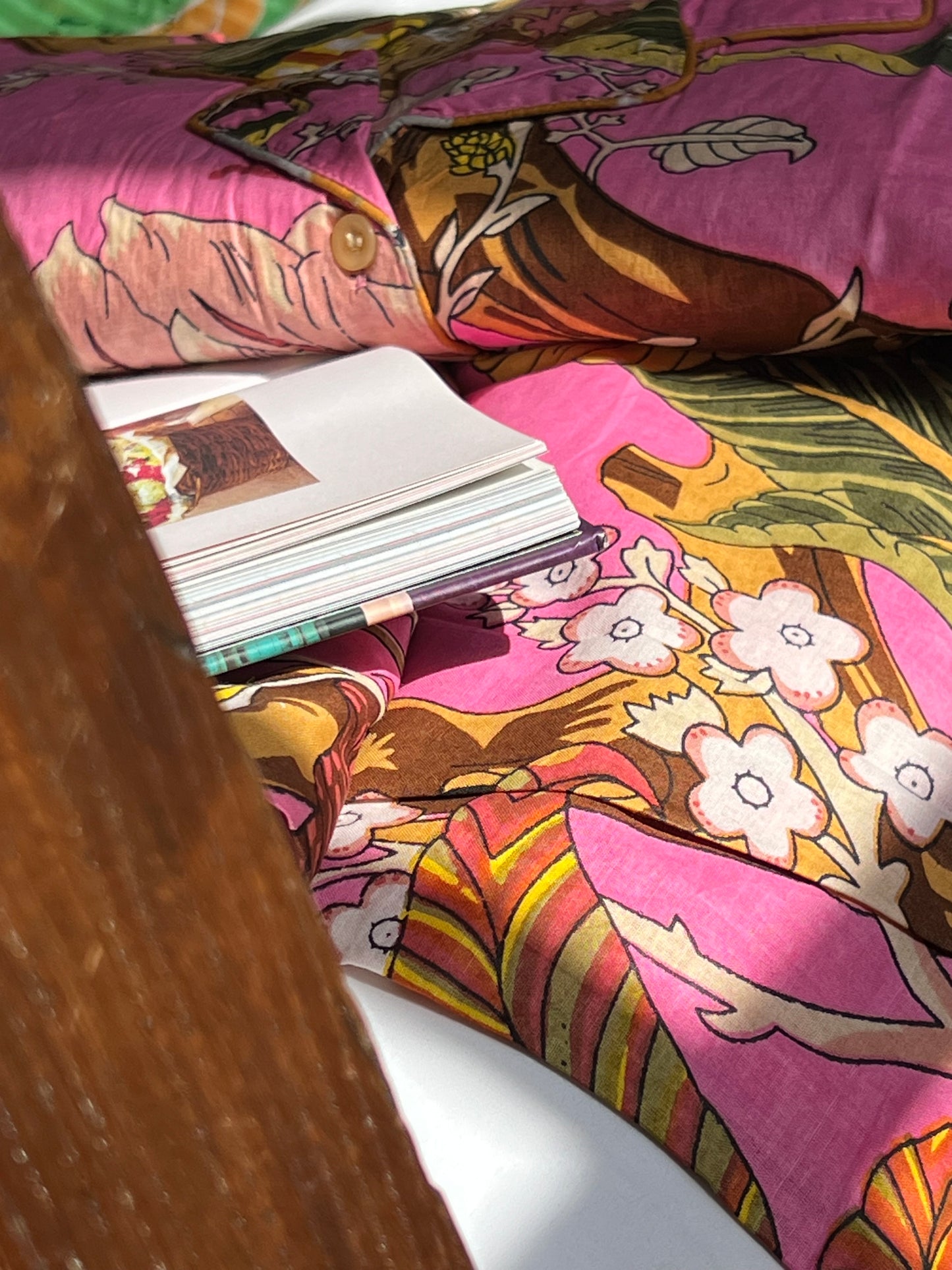 Pyjamas ~ Full Set ~ Summer Blooms ~ Pink