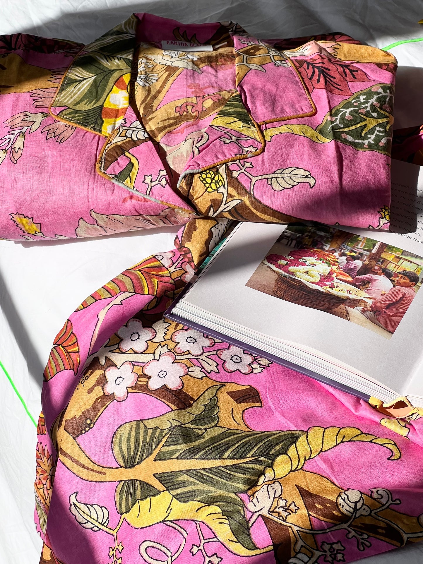 Pyjamas ~ Full Set ~ Summer Blooms ~ Pink