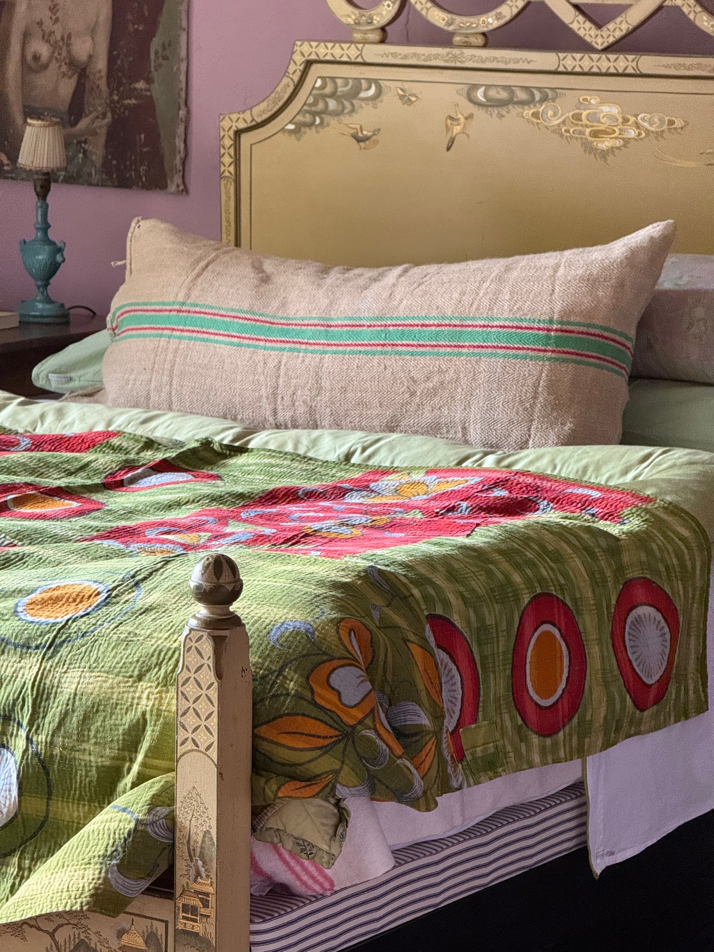 Kantha Quilt ~ Calista