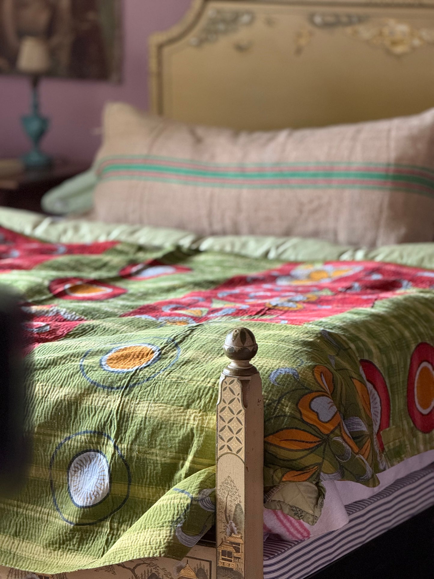 Kantha Quilt ~ Calista