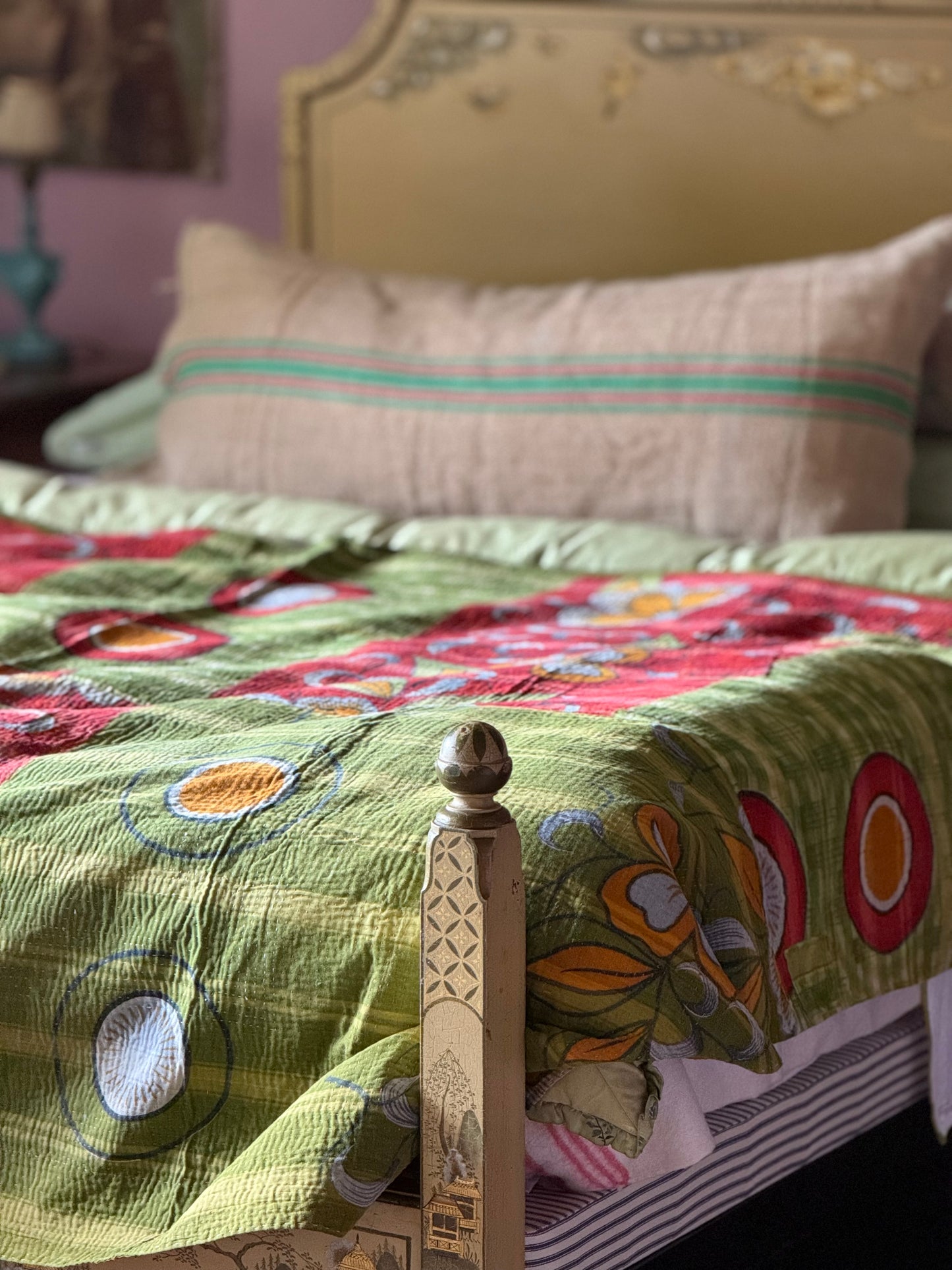 Kantha Quilt ~ Calista