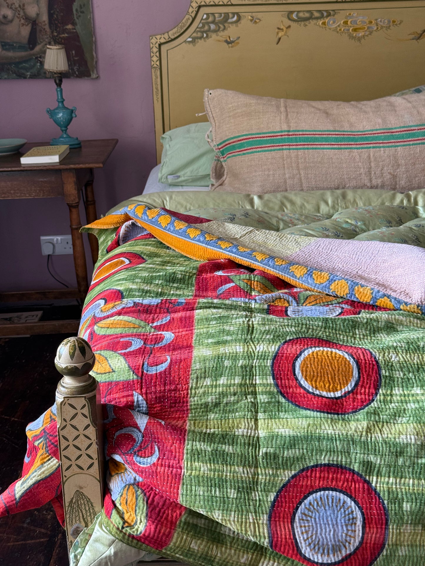Kantha Quilt ~ Calista